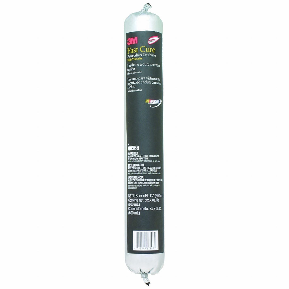3M Fast Cure Auto Glass Urethane, 08566, 600 Ml Flex Pack