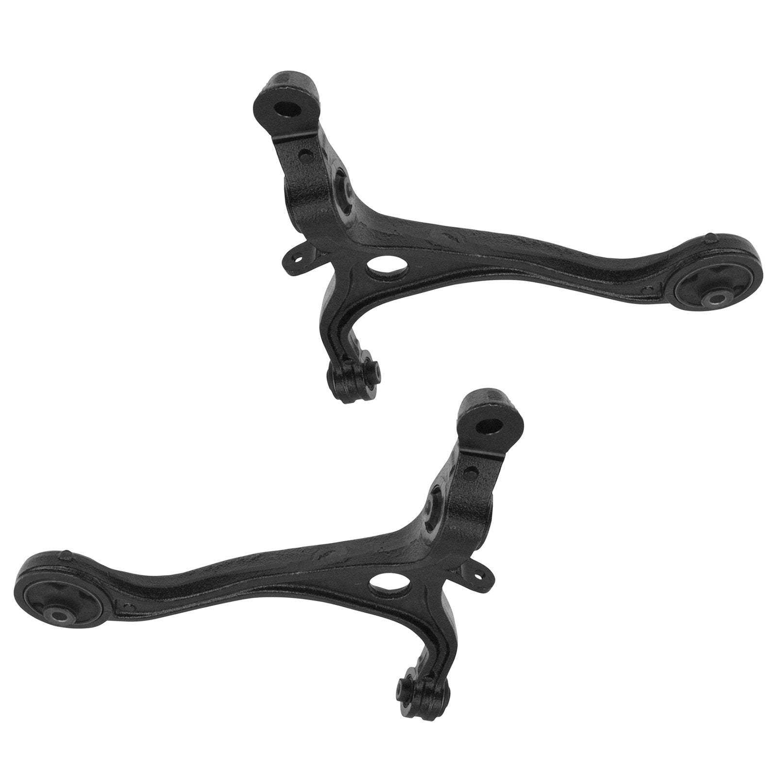 TRQ Front Upper & Lower Control Arm with Ball Joint Set Compatible with 2004-2008 Acura TSX 2003-2007 Honda Accord