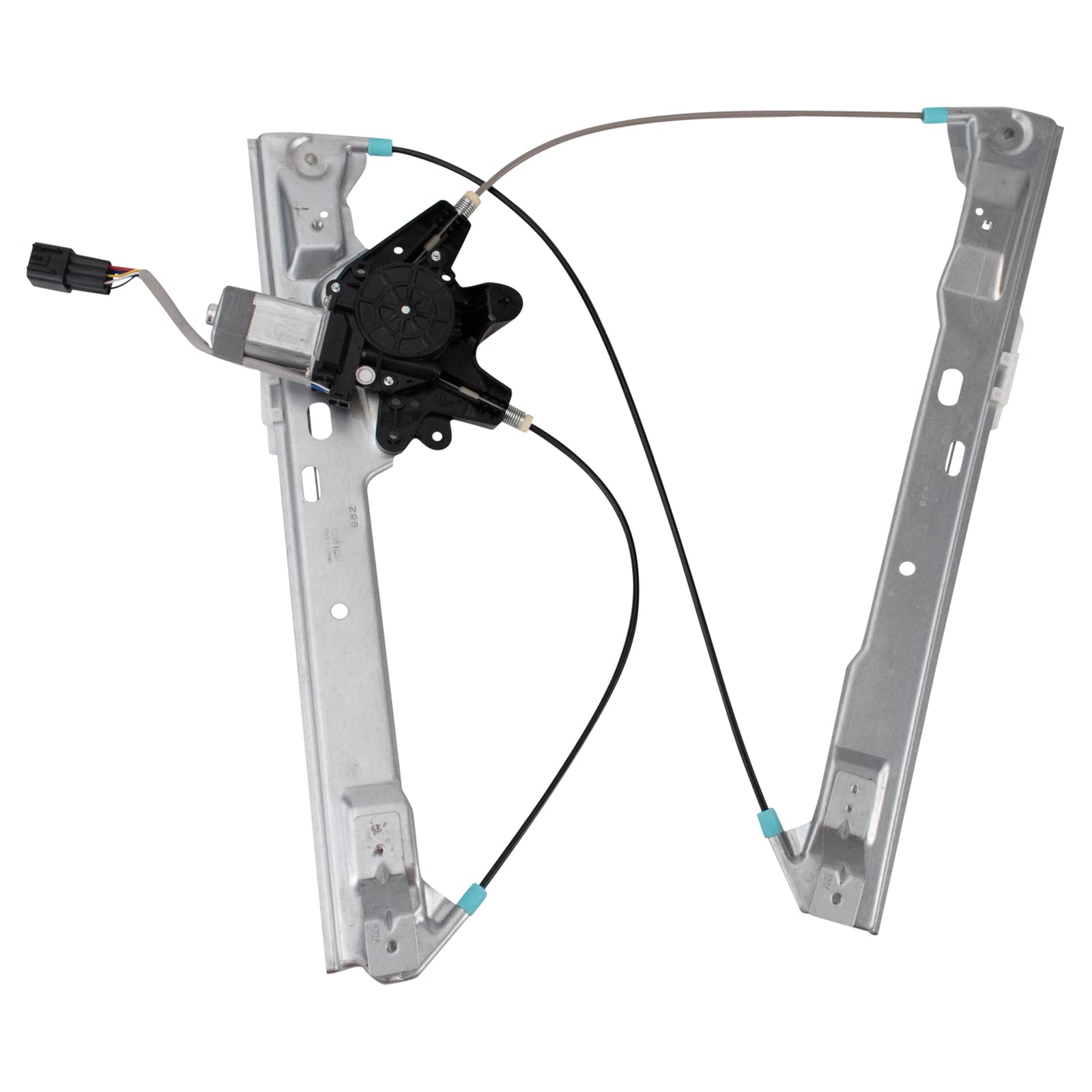Trq Front Right Power Window Regulator & Motor Assembly Passenger Side Compatible With 2013-2018 Ford C-Max