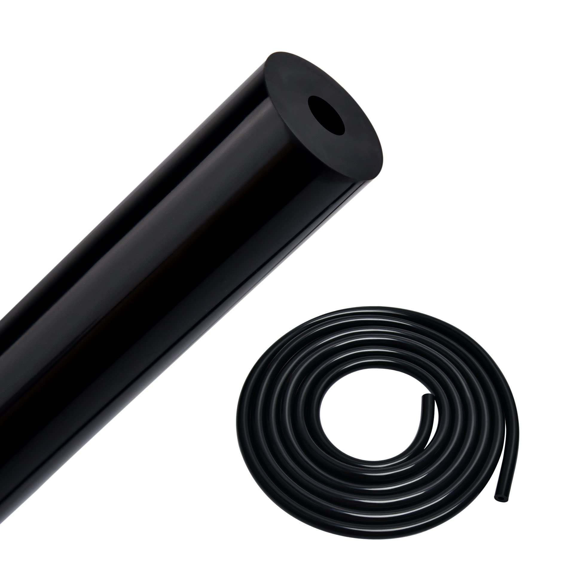 Evil Energy 5/32 Silicone Vacuum Tubing Hose Line 5Ft 130Psi Max Pressure Black (4Mm Id)
