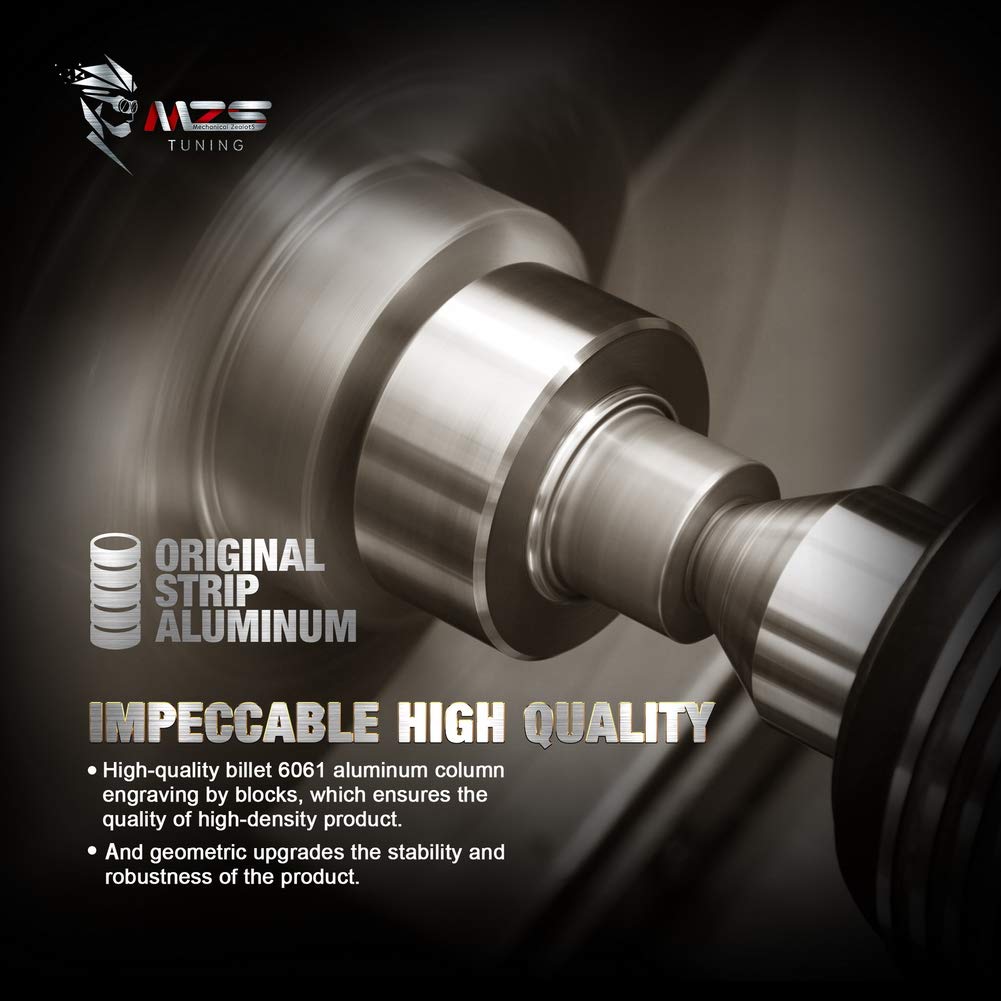 Mzs 2.5 Inch Front Leveling Kit Lift Strut Spacers Compatible With 2007-2025 Tahoe Silverado Sierra Suburban Yukon 1500/2007-201