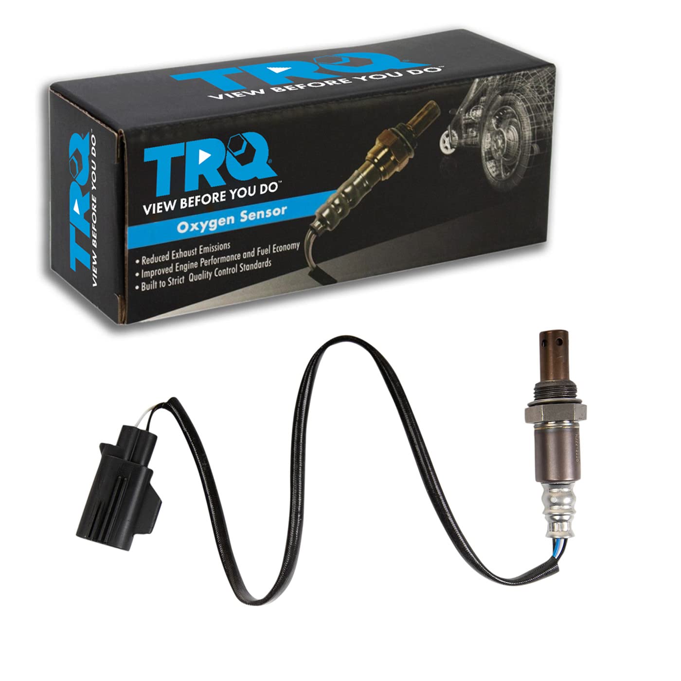 Trq Upstream O2 Oxygen Sensor Compatible With 2003-2005 Volvo S60 2003-2007 V70