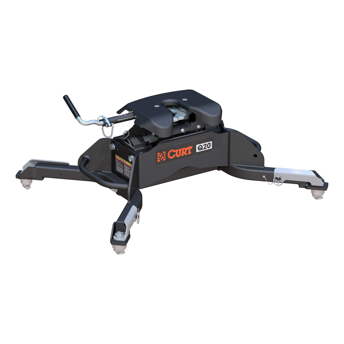 Curt 16045 Q20 5Th Wheel Hitch, 20,000 Lbs, Select Ram 2500, 3500, 8-Foot Bed Puck System