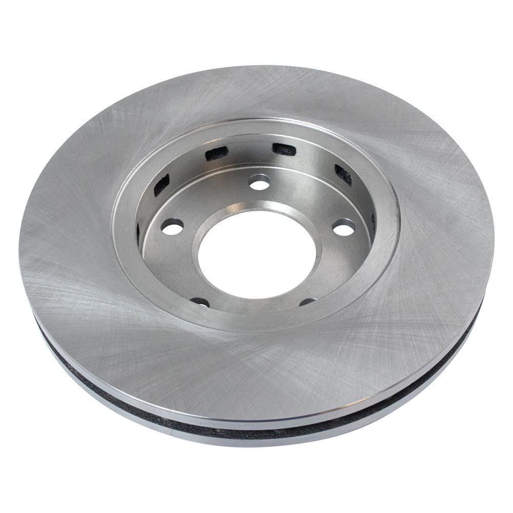 Trq Front Brake Rotors Set Driver & Passenger Side Compatible With 2001-2007 Chrysler Town & Country 2001-2003 Voyager Dodge Car