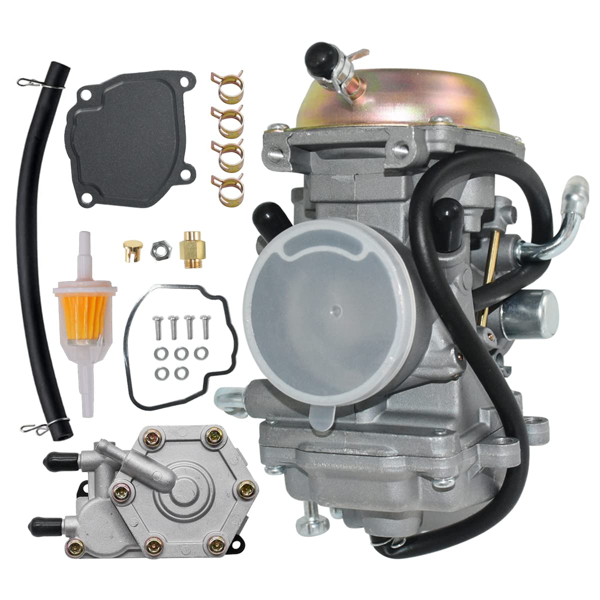 330 Carburetor Fits For Polaris Sportsman Magnum Trail Boss Blazer Scrambler Predator Pedition 325 330 400 425 500 600 700 Carburetor 2X4 4X4 6X6 Atv Quad