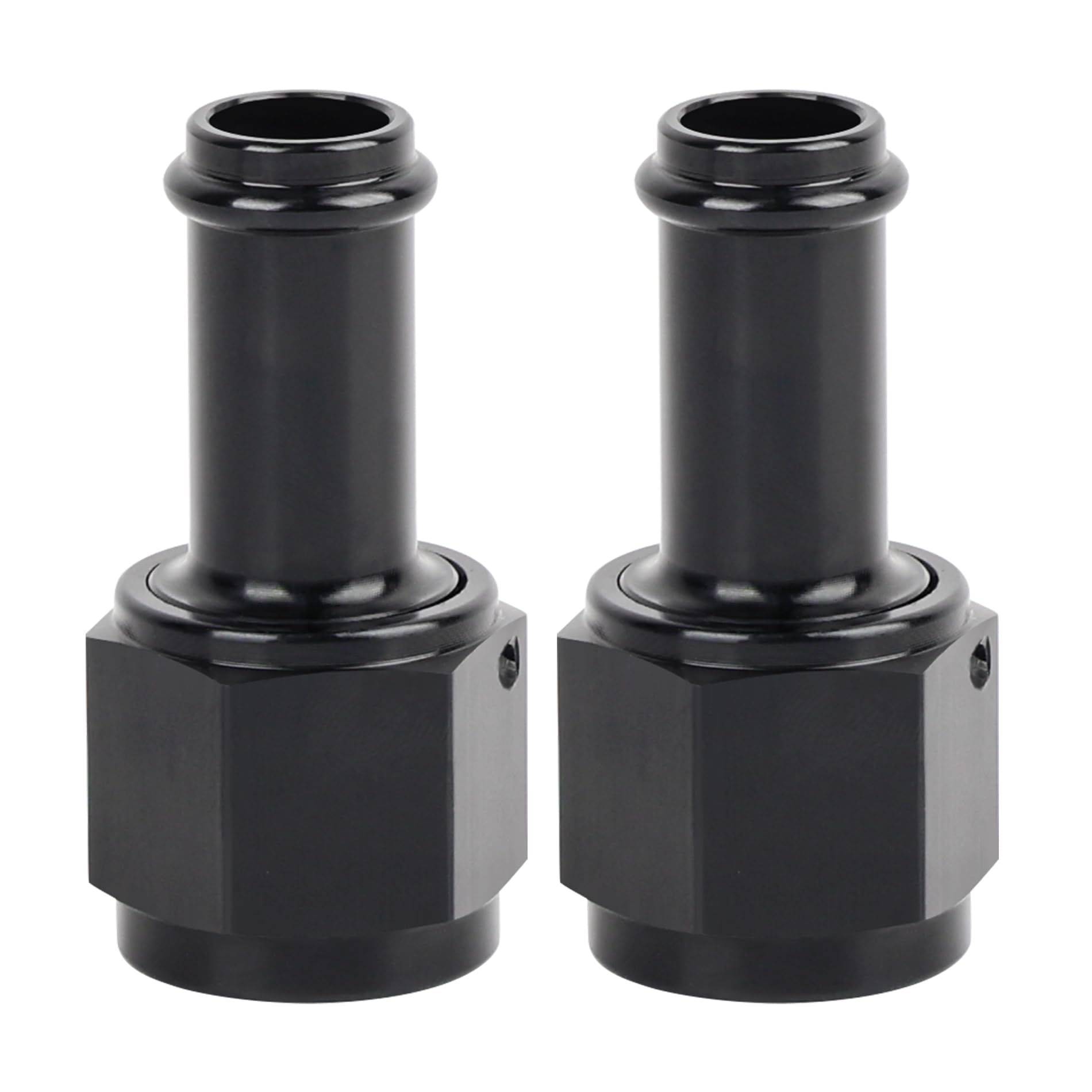 EVIL ENERGY 8AN Female to 1/2'' Barb Hose Fitting Straight Swivel 2PCS