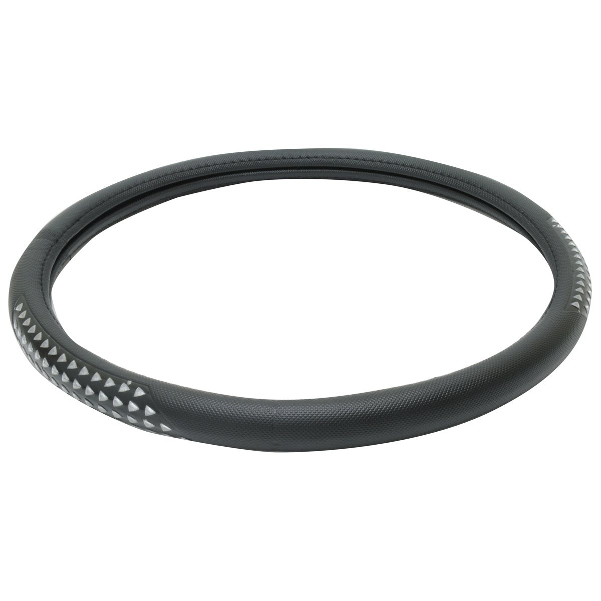 Roadpro 18 Inch Massaging Steering Whell Cover Rpsw-3002 Faux Black Leather Semi Truck Steering Wheel Cover Fits Rv And Big Rigs