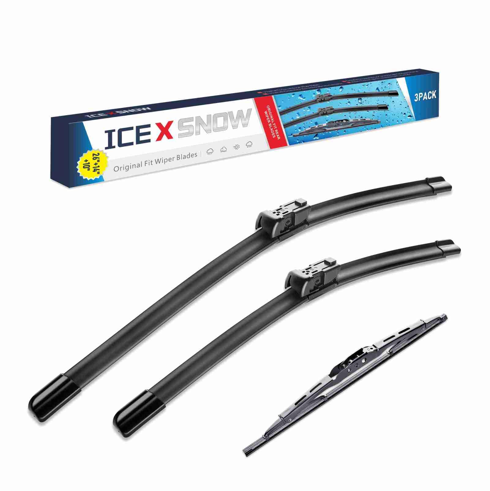 Icexsonw 3 Wipers Windshield Wiper Blades Replacment For Chevrolet Trax Buick Encore 2021 2020 2019 2018 2017 2016 2015 2014 201