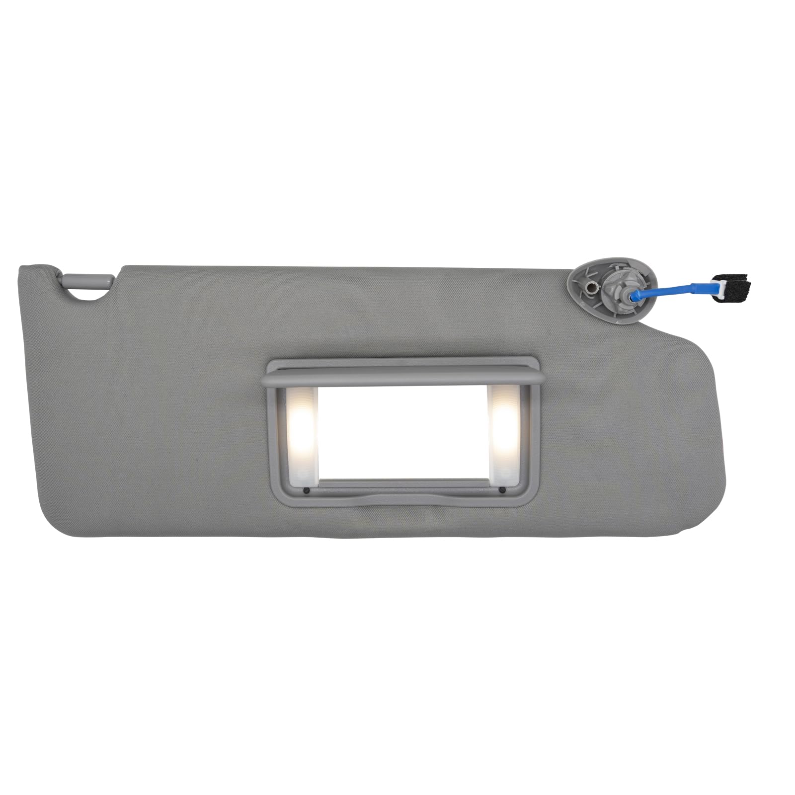 NHILES Passenger Right Side Sun Visor Replacement Fits for Honda Pilot 2009-2015 Sunshade 83230-SZA-A01ZA Color Gray