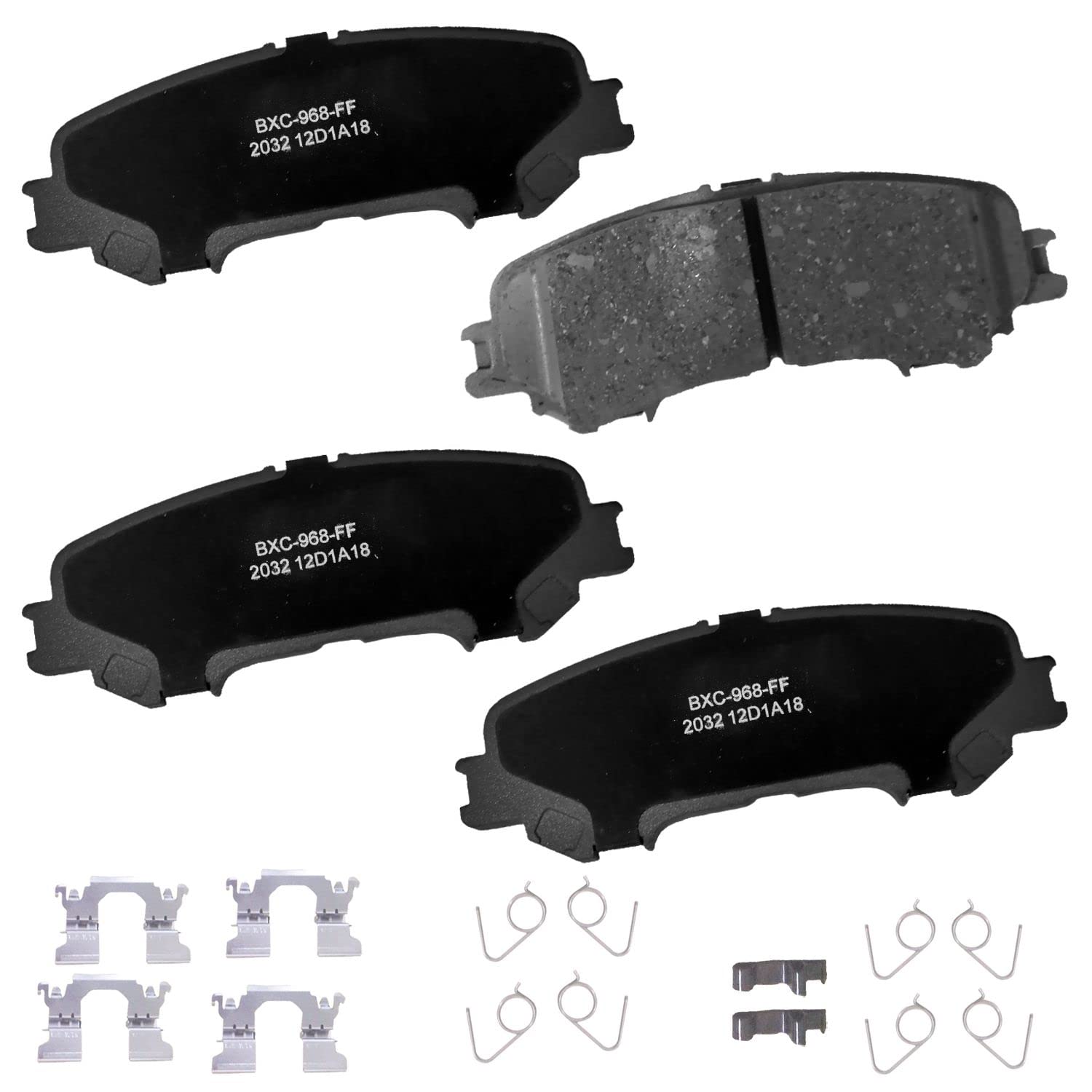 Bendix Premium Sbc2032 Ceramic Rear Brake Pads For Nissan Titan 2024-2017