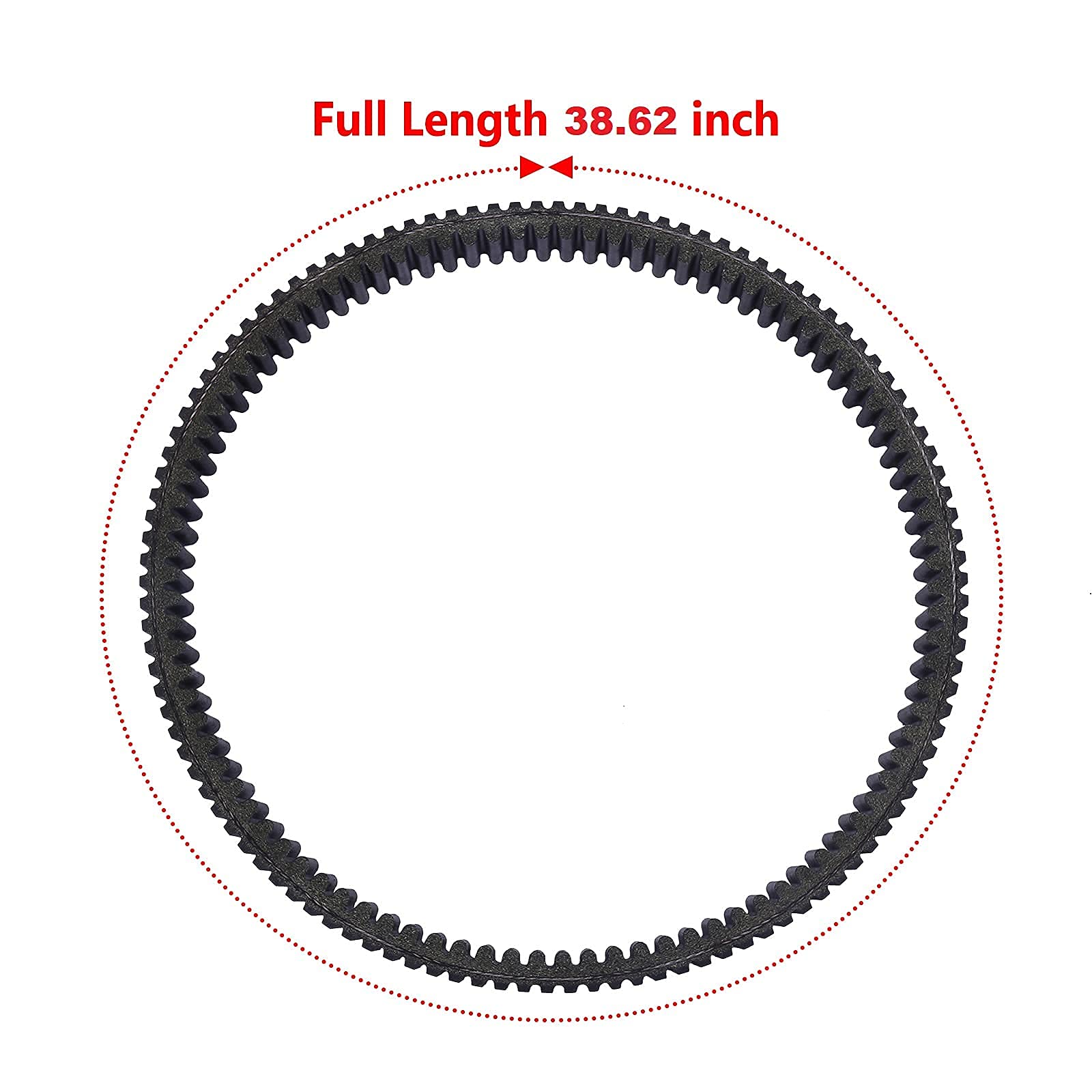 Minstar Drive Belt Replace No.422280360 30G3750 Compatible With Can-Am Commander 1000 800, Outlander 570 650 800 850, Outlander