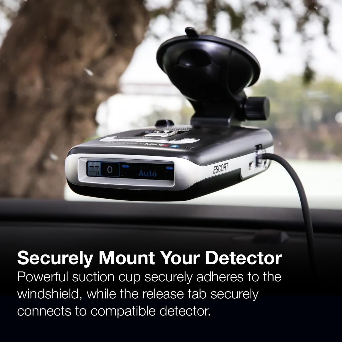 Escort Original StickyCup Silicone Suction Windshield Mount for Max360 and More Compatible Escort Radar Detectors (0020058-1)