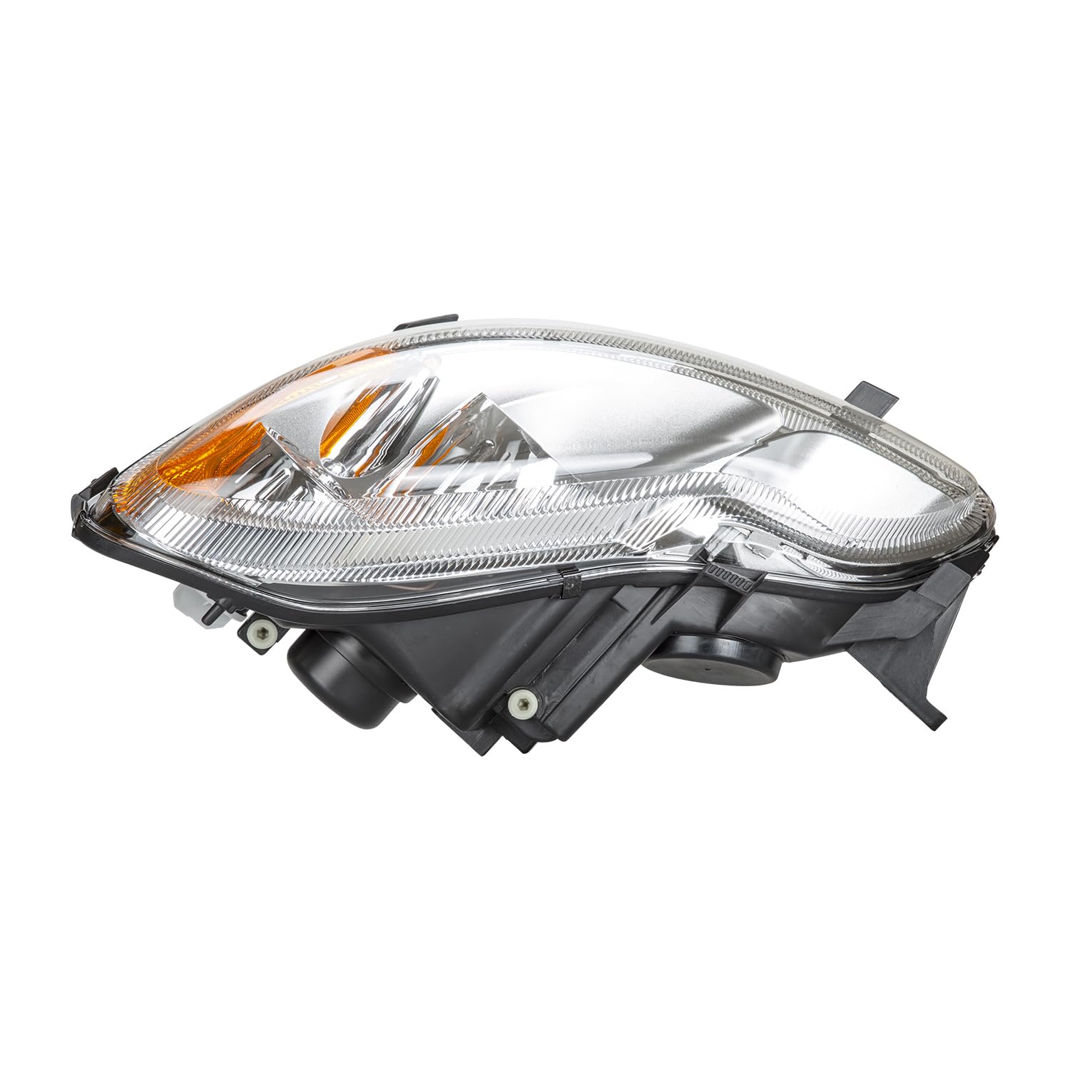 Alligator Auto Lights Replacement For Smart Fortwo 2010-2015 Convertible/Coupe Capa Certified, Halogen Headlight Assembly With Bulbs, Left/Driver Side, 4518202559 / Sm2502100 Dot Compliant