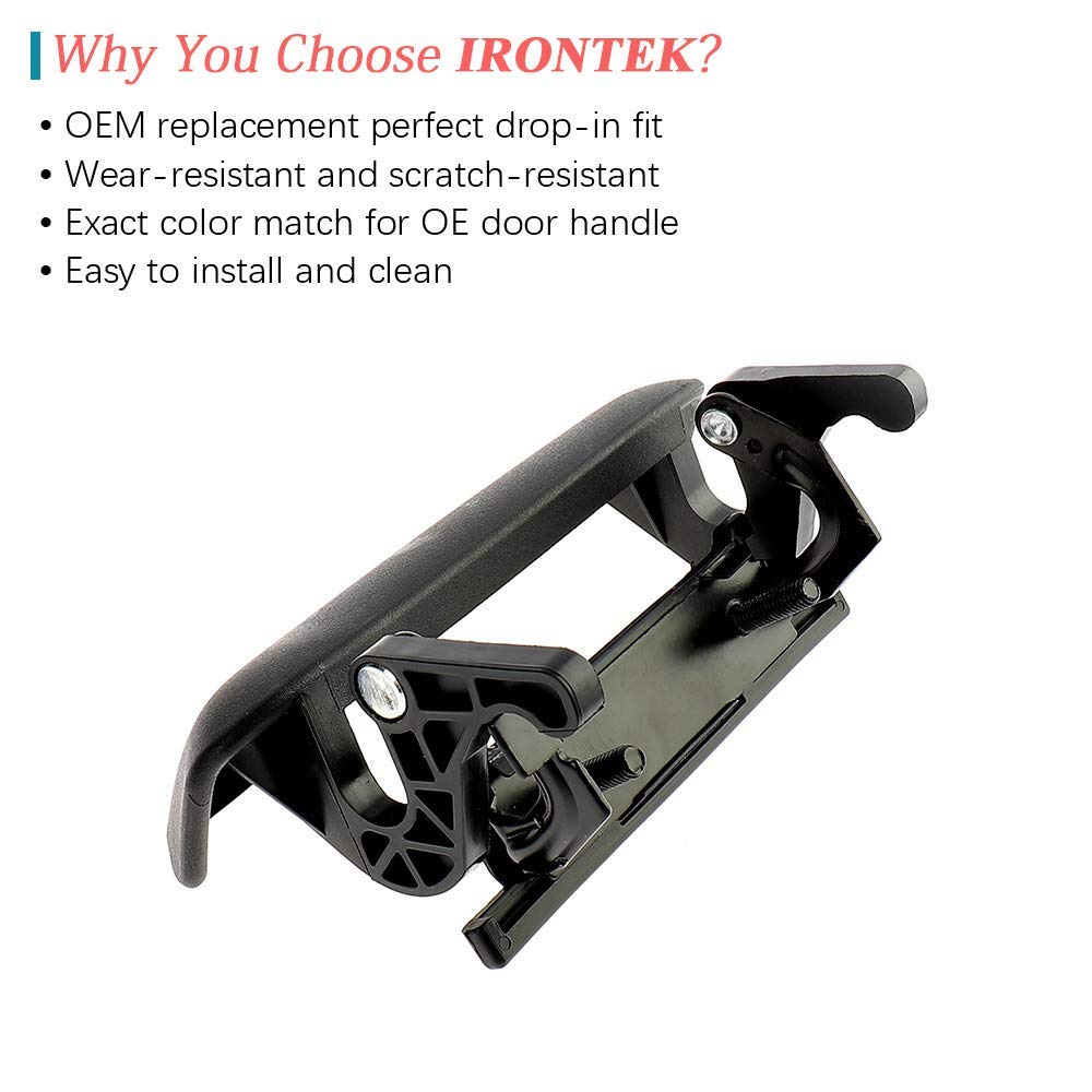 Irontek Rear Tailgate Handle Fit 1998-2011 For Ford Ranger Pickup Rear Tailgate Handle Without Spring #1L5Z9943400Aaa