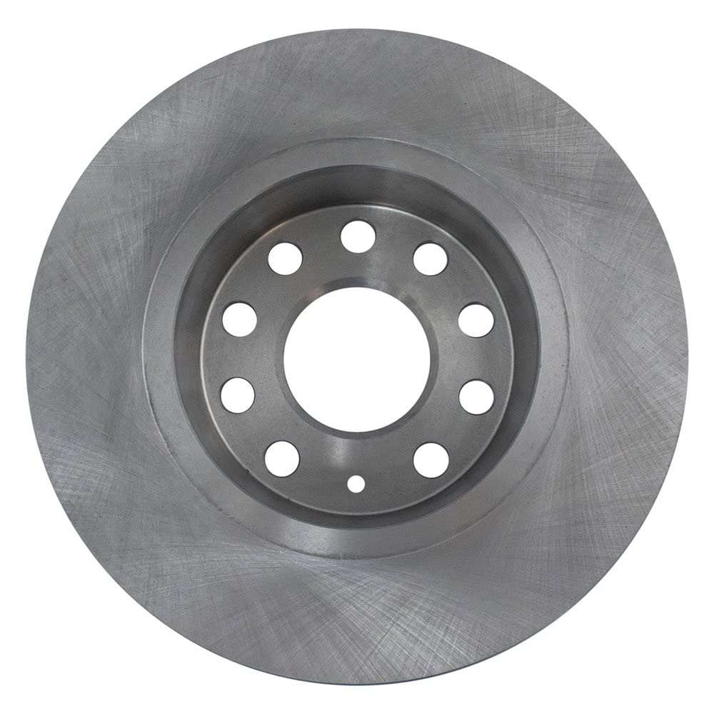 Trq Rear Disc Brake Rotor Pair Set For 2010-2018 A3 / 2010-2018 A3 Quattro / 2012 Beetle / 2010-2016 Eos / 2010-2018 Golf / 2012