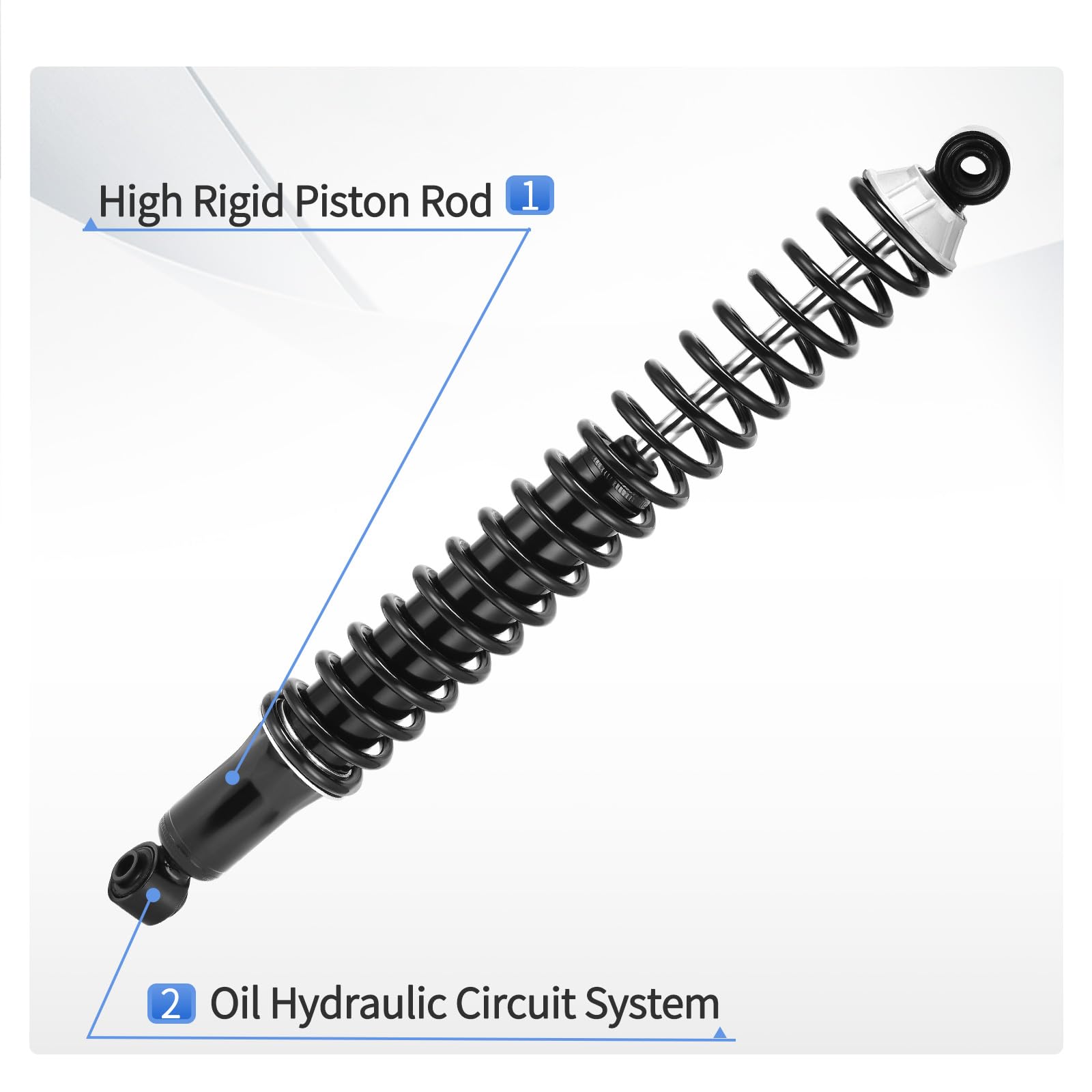 Yitamotor Rear Shocks Loaded Shocks And Struts Compatible With 1999-2006 Chevrolet Silverado 1500, 1999-2006 Gmc Sierra 1500