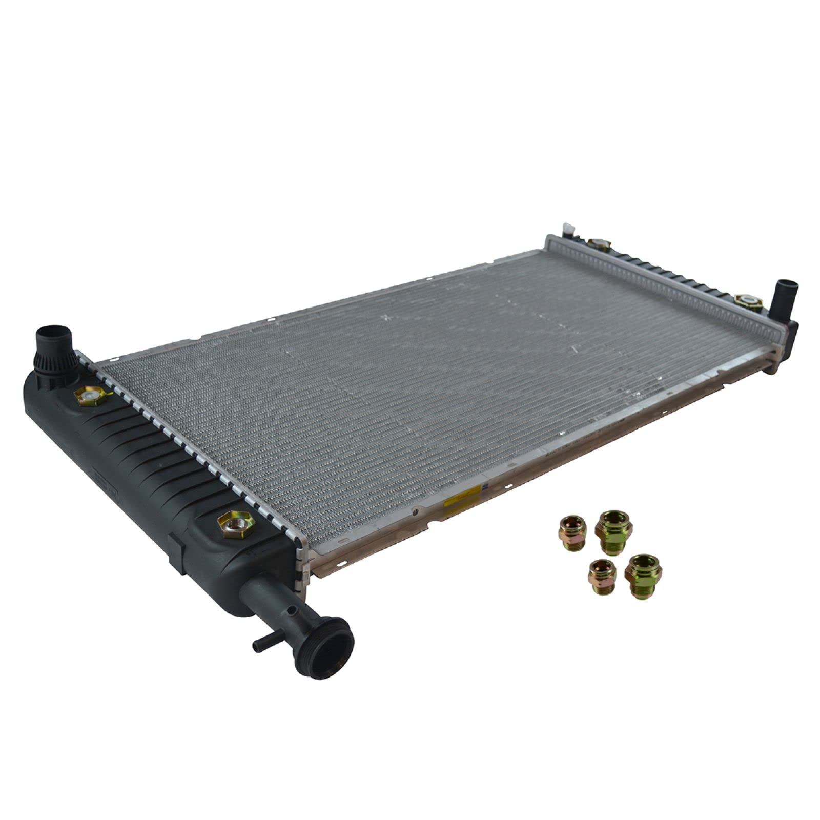 Trq Radiator Assembly Aluminum Core Compatible With 04-19 Chevrolet Express 2500 Express 3500 09-17 Express 4500 Gmc Savana 2500