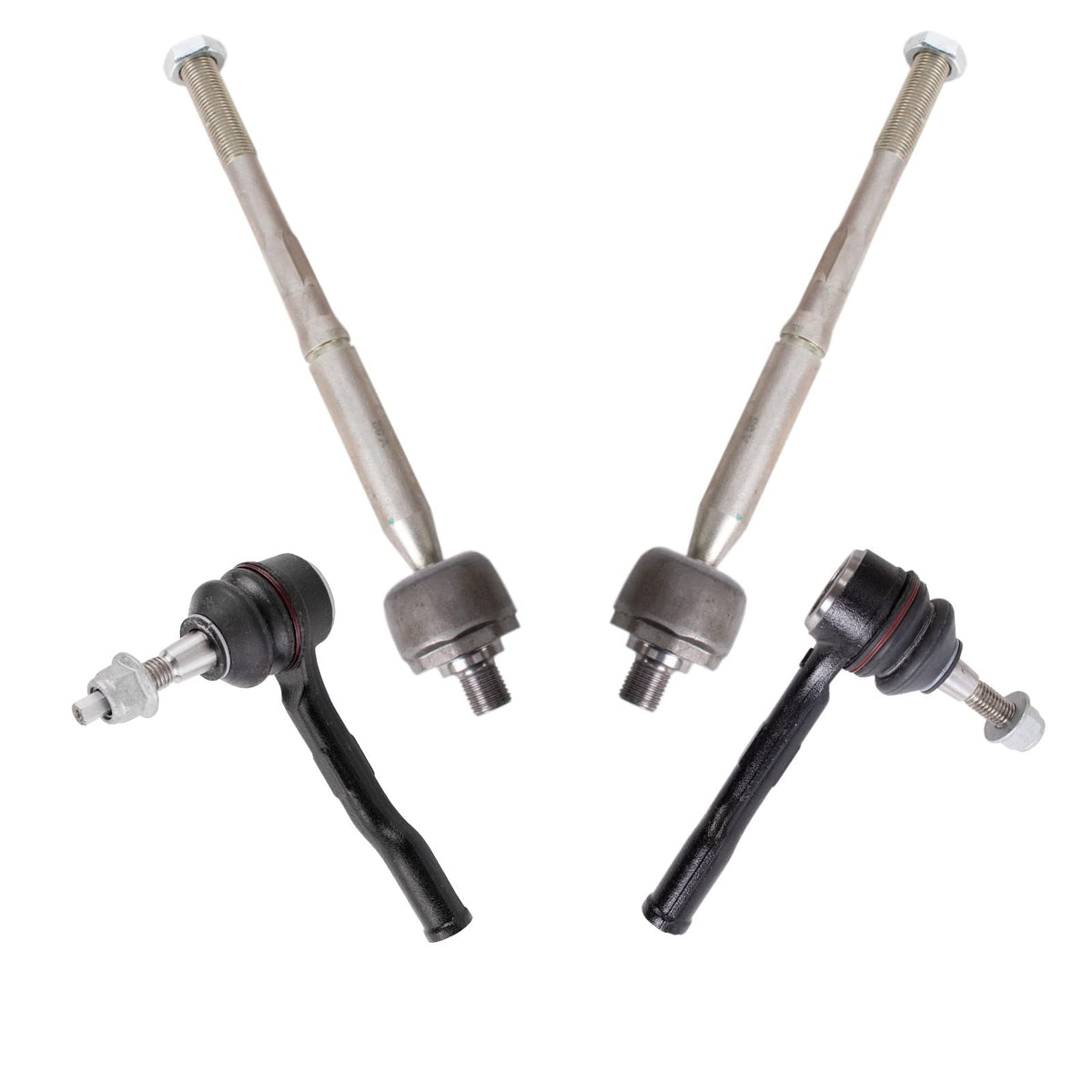 Trq Front Tie Rod Set Compatible With 2016-2019 Chevrolet Cruze Volt