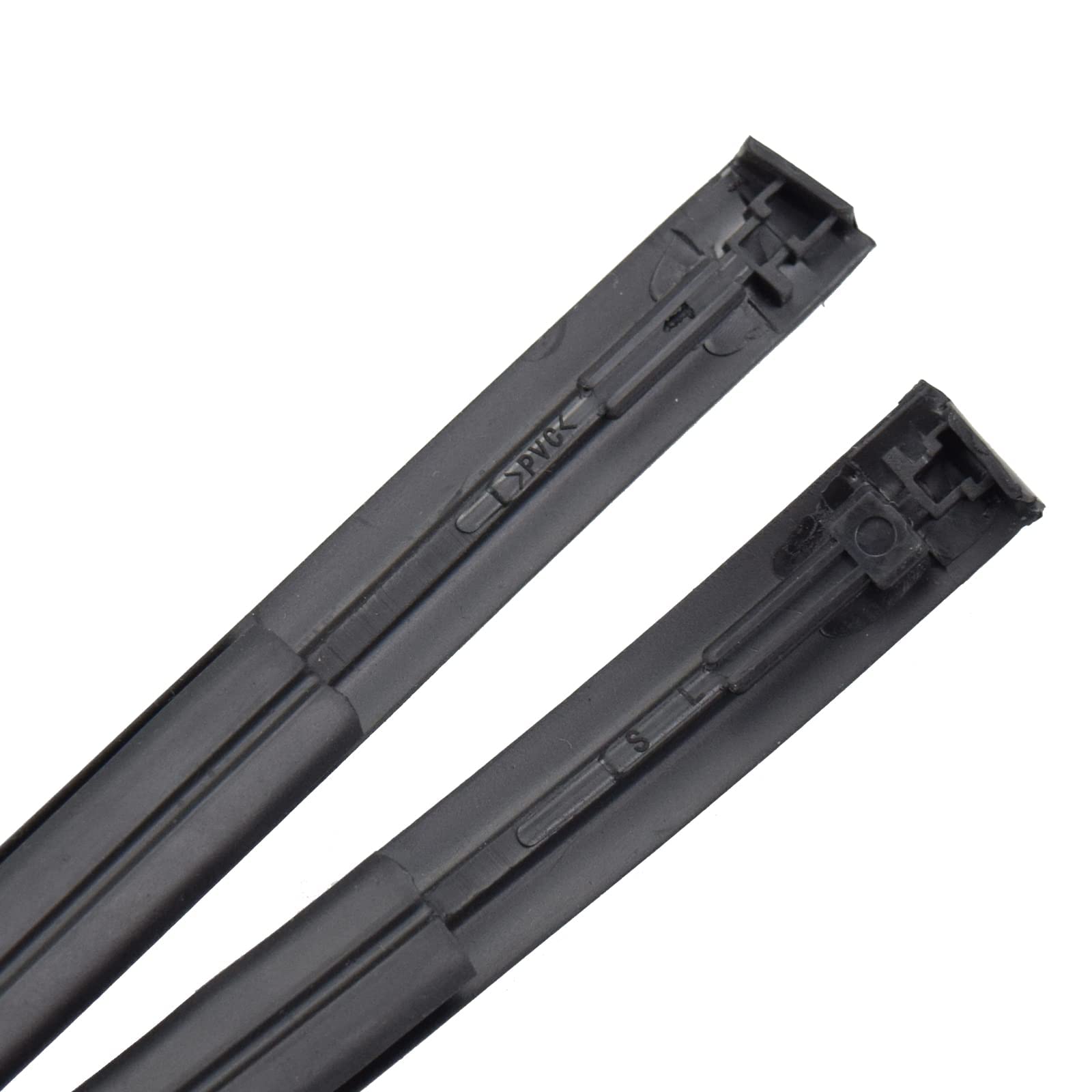 2 Pcs Black Roof Trim Molding Kit For Toyota Corolla 2009-2013