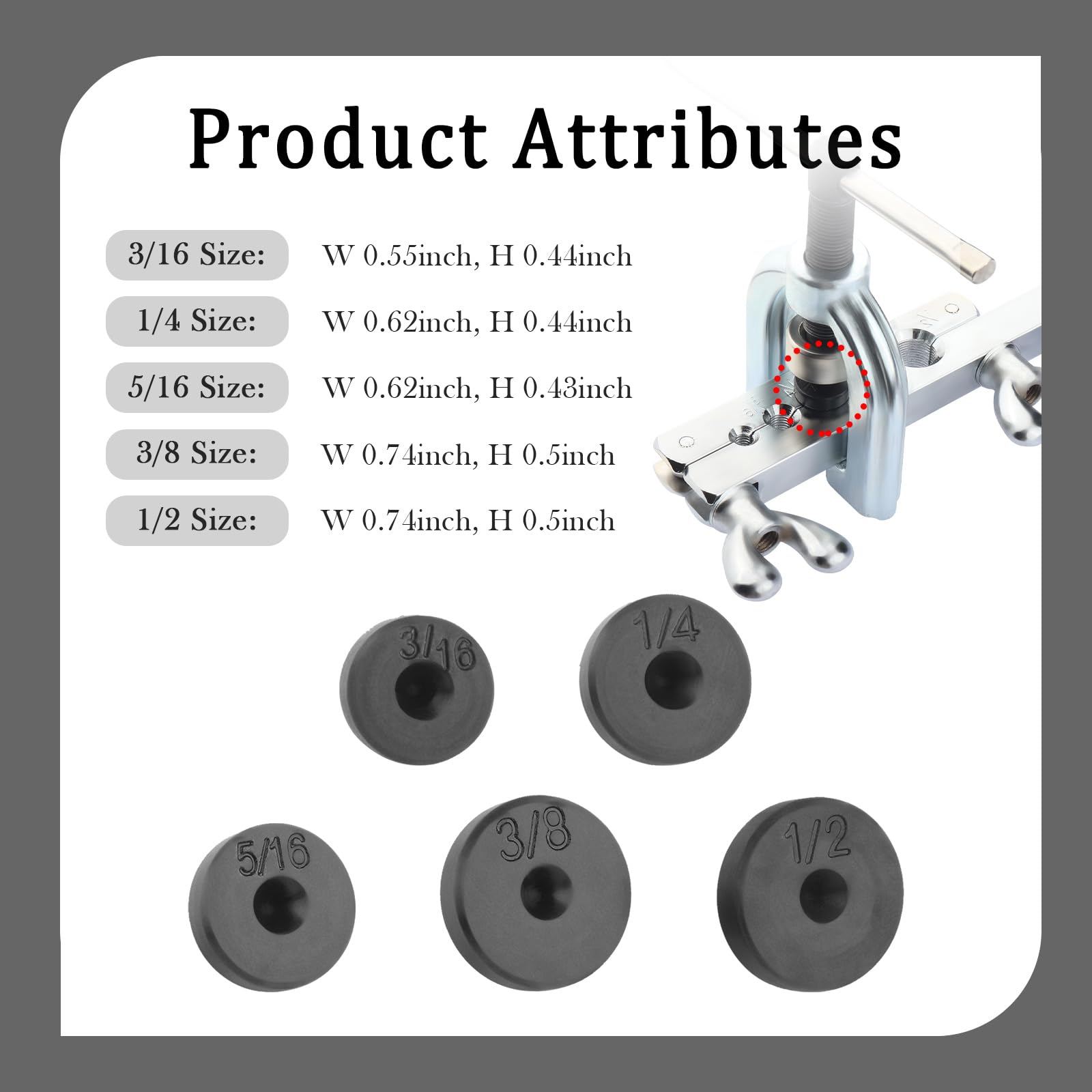 25Ft 1/4'' and 3/16'' Brake Line Kit with Includes 32 Inverted Flare Brake Line Fittings and Double & Single Brake Line Flaring