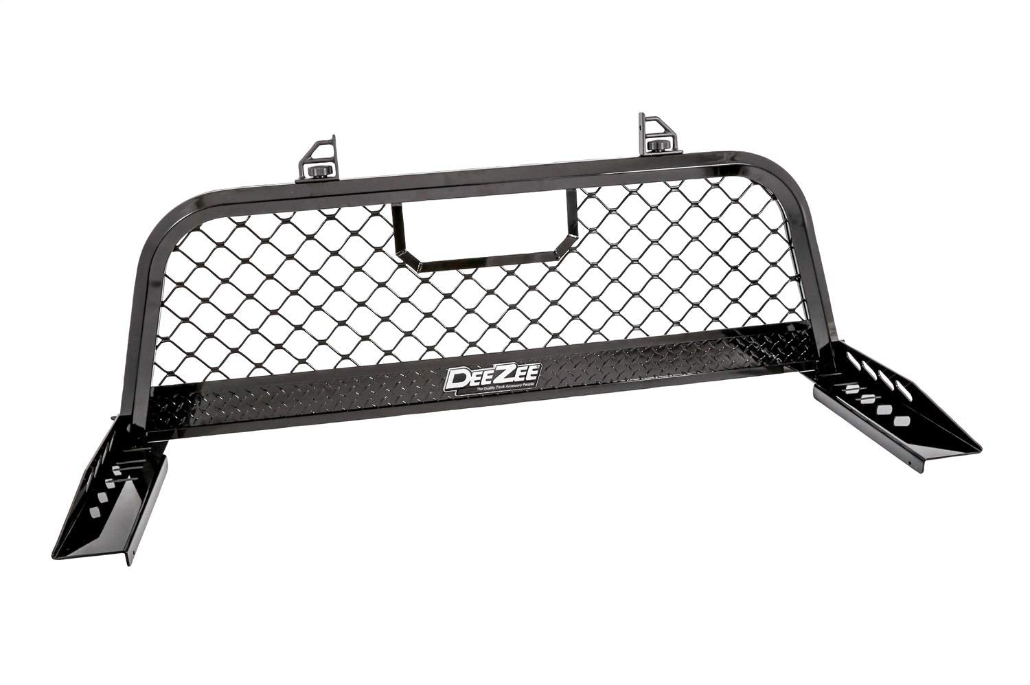 Dee Zee DZ95050WRB Gloss Black Aluminum Mesh Cab Rack