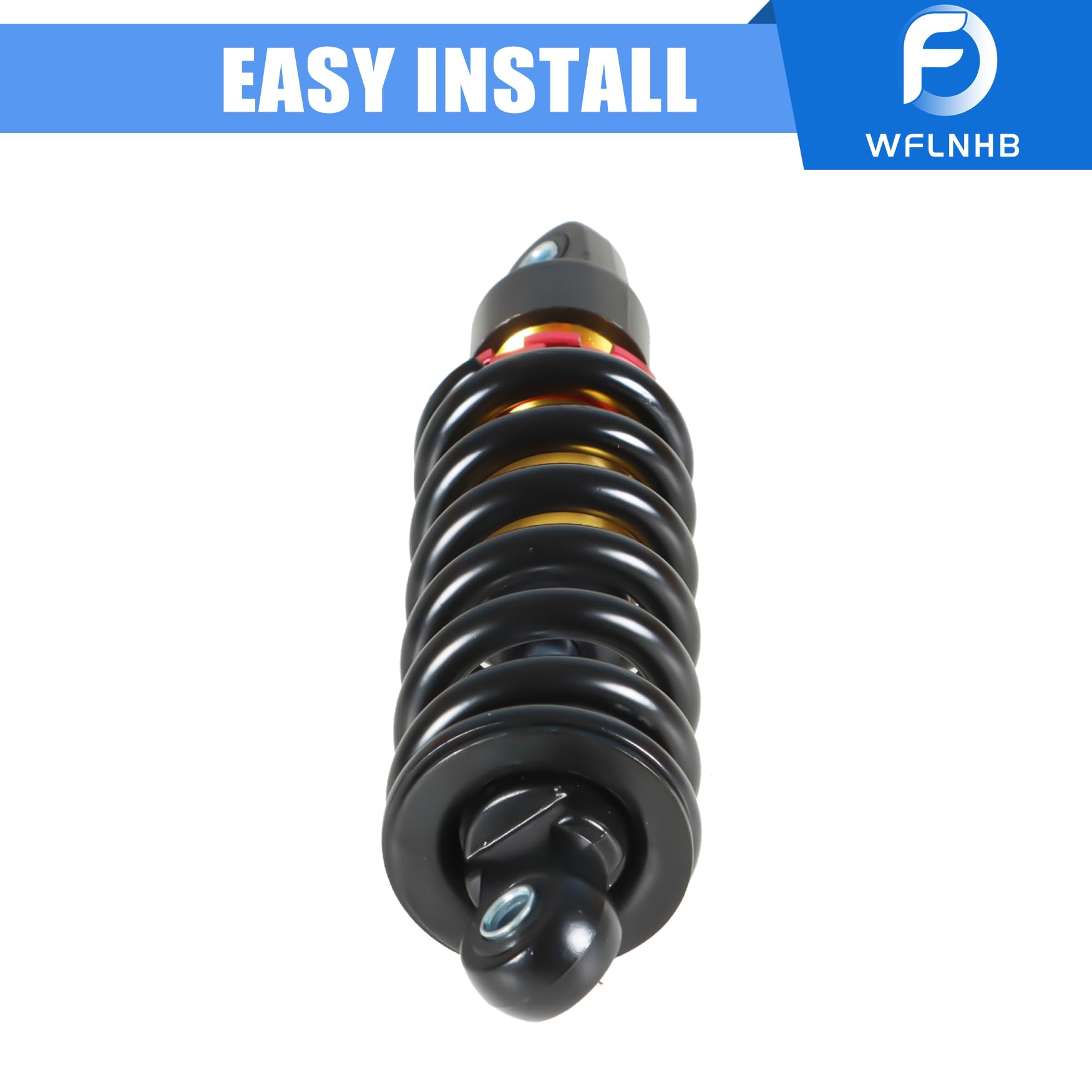 WFLNHB 10.5inch 270mm Rear Shock Spring Dirt Pit Bike SDG SSR Coolster 110cc 125cc 800lbs