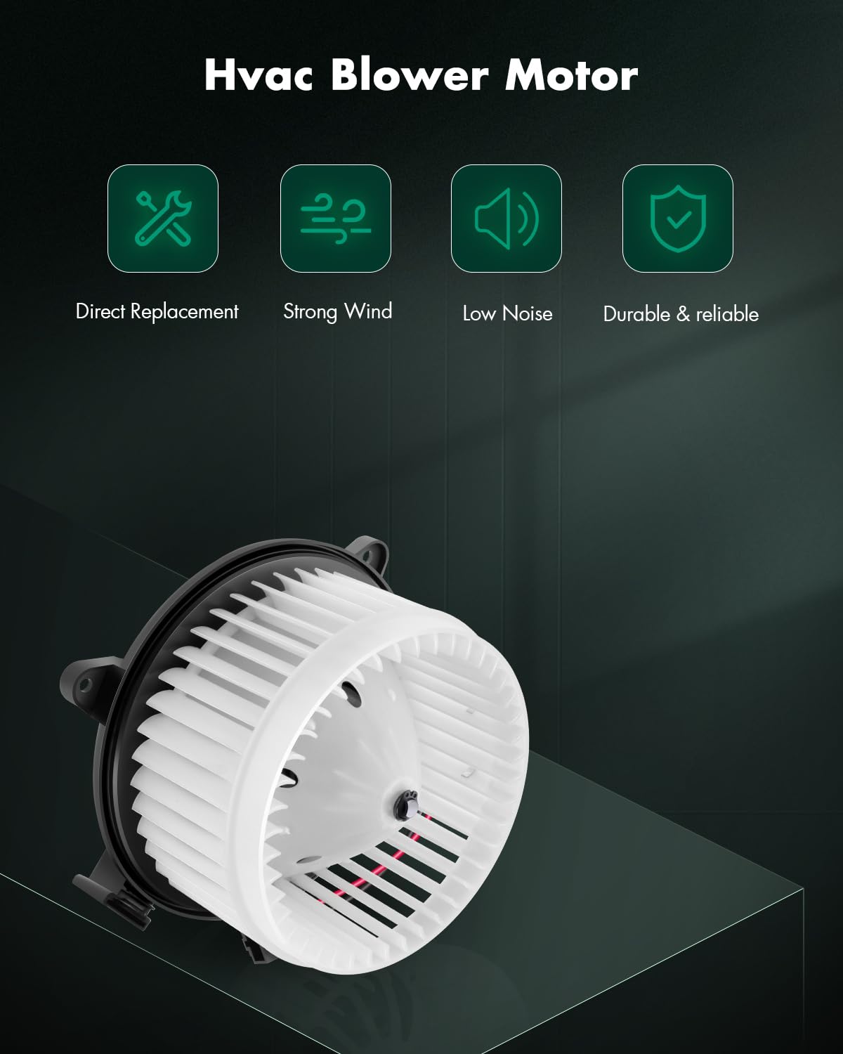 Scitoo Ac Heater Blower Motor Or For Chevrolet W/Fan Hvac Blower Motor Fit For 11-17 For Buick Regal /11-16 For Chevrolet Cruze