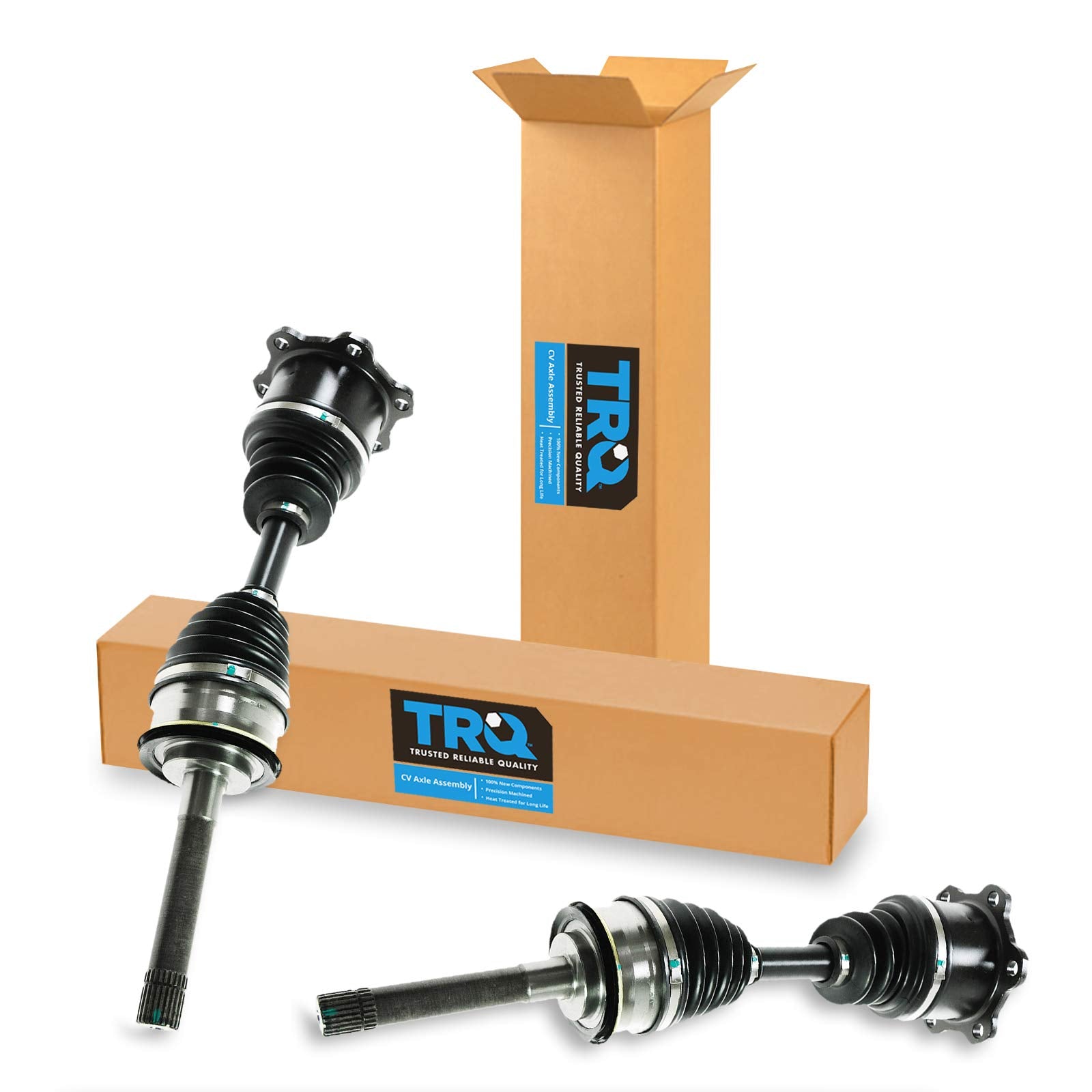 Trq Front Cv Axle Shaft Assembly Set Compatible With 1986-1995 Toyota 4Runner Pickup
