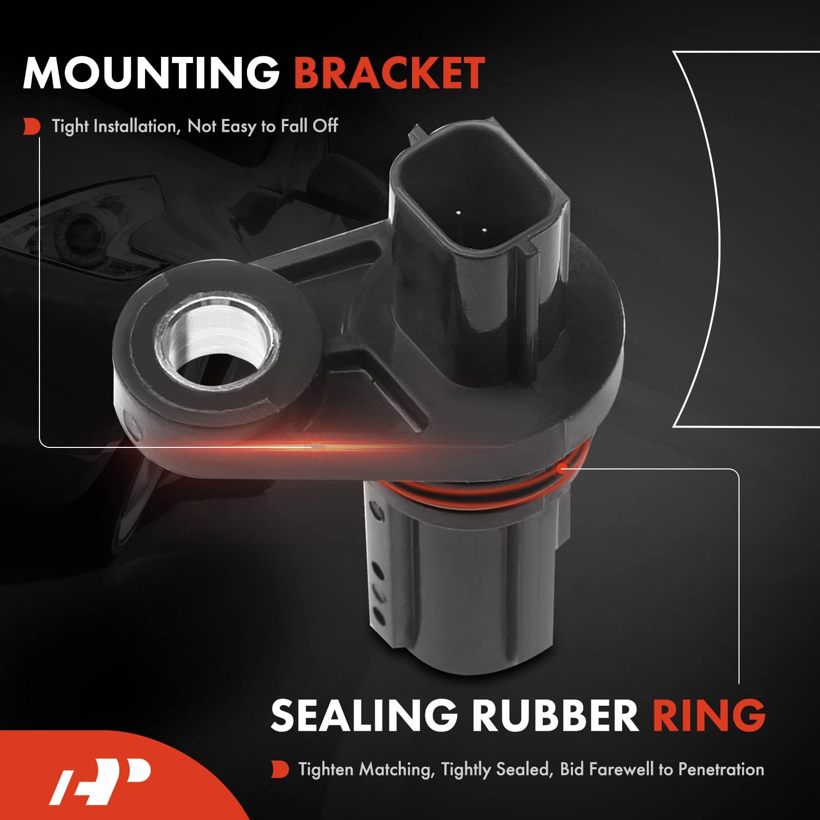 A-Premium Engine Crankshaft Position Sensor Compatible With Chevrolet, Buick, Gmc, Saab & Cadillac - Equinox, Impala, Enclave, T