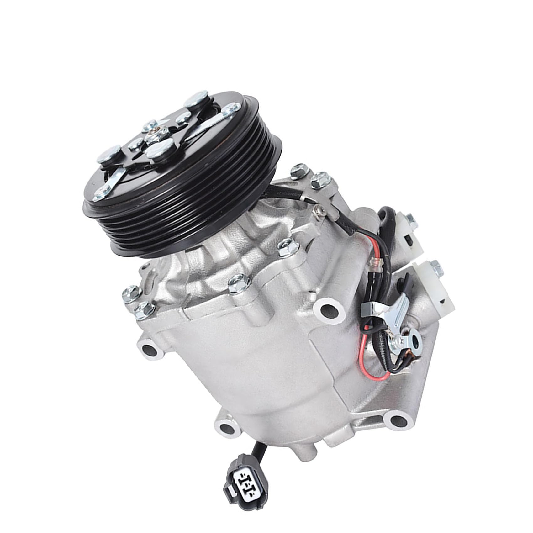 labwork AC Compressor & A/C Clutch CO 4914AC Replacement for Honda Civic 1.7L 2002 2003 2004 2005 0610061 6511266 2004914AM