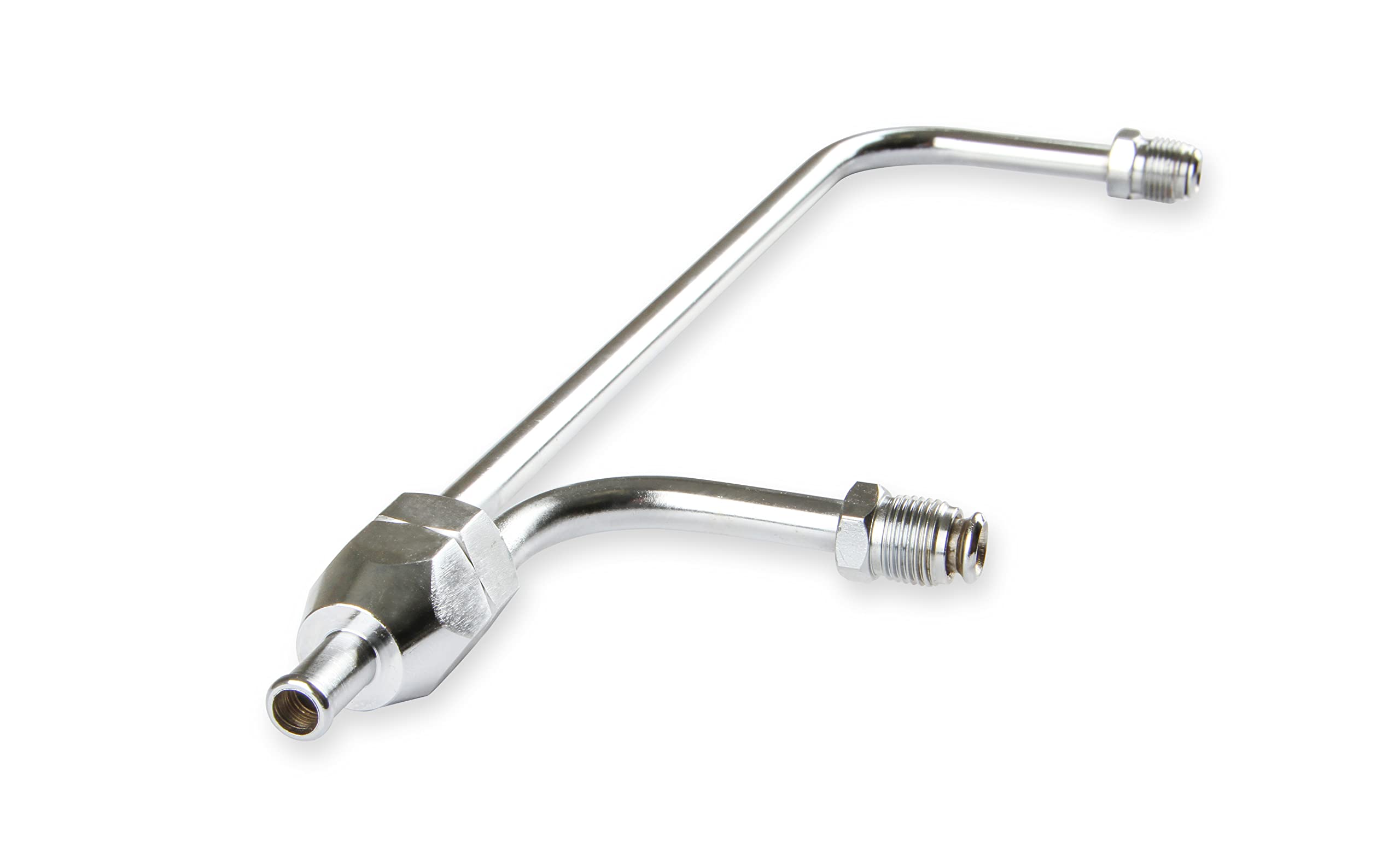 Mr. Gasket 1552 Chrome Gas Line Kit For Holley 4-Barrel Carburetor