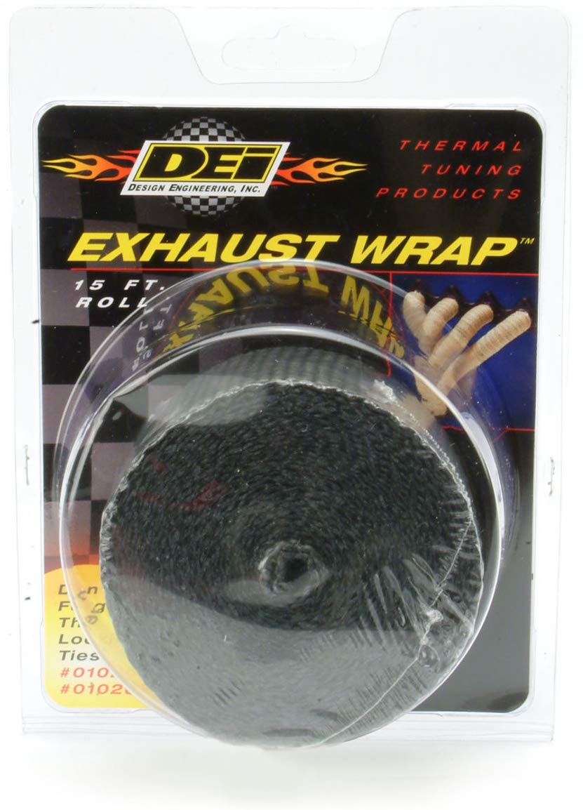 Design Engineering Black 2'' x 25' Exhaust Heat Wrap