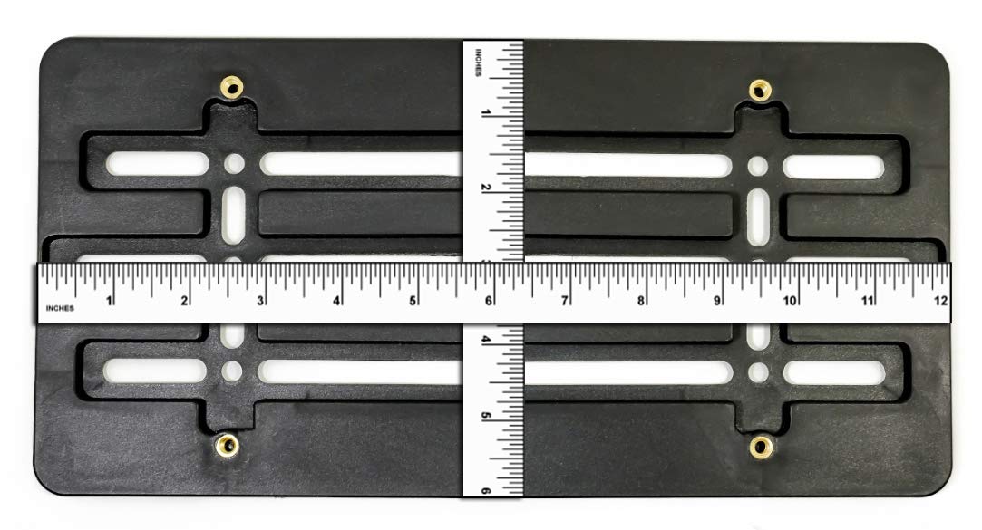 Universal Front License Plate Tag Holder Mounting Mount Relocator Adapter Bumper Bracket For Auto Car Truck Van Suv Golf Cart Ne