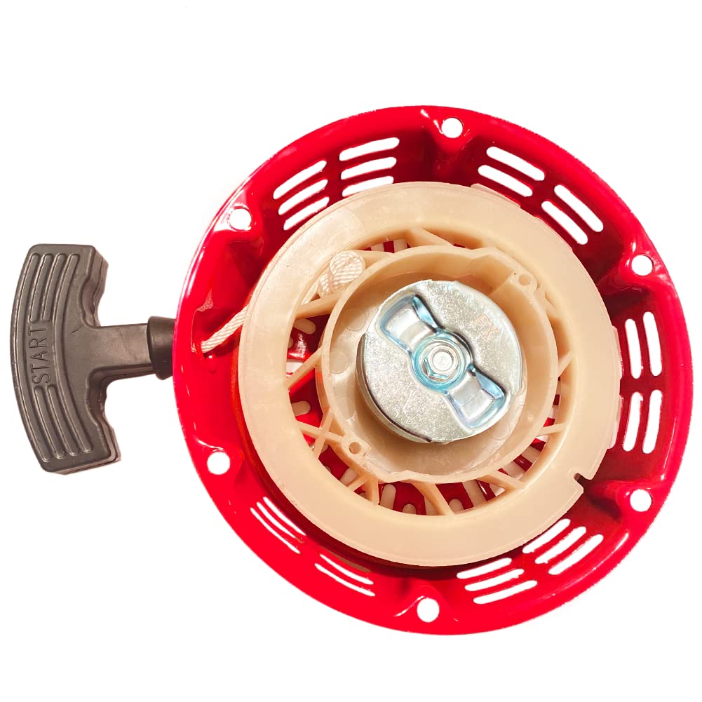 Qymoto Kt196 Pull Start & Ct200U Minibike Pull Starter Fit For 6.5Hp 196Cc Ohv Engine Coleman Bt200X Mb200 Ct200U-Ex Pull Start Cord Start Recoil