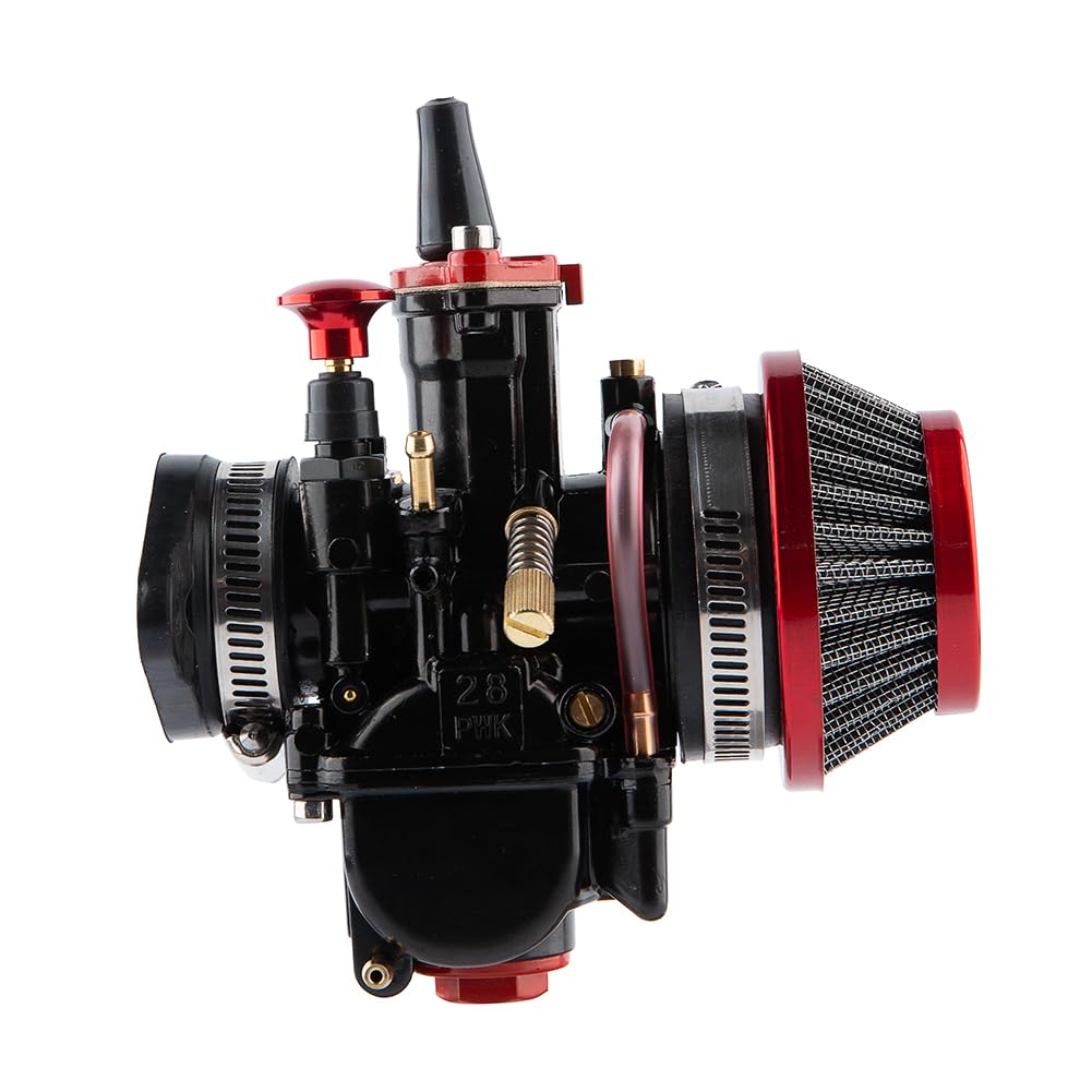 Pwk Carburetor 28Mm Racing Carb 75Cc To 125Cc 2T 4T Engine Carburetor Kits For Dirt Bike Motocross Motorcycle Scooter Atv Quad W