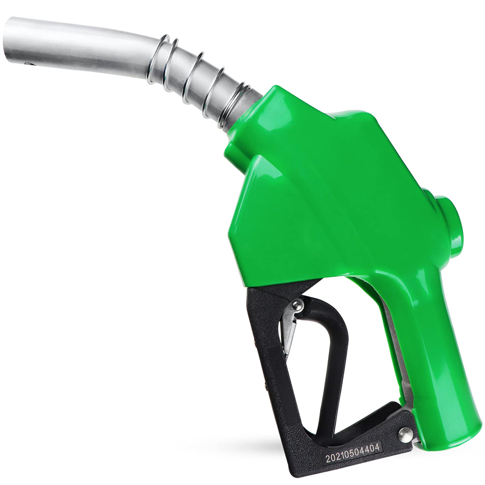 Azdele 1 Inch NPT Green Automatic Fueling Nozzle 1-3/16 Inches(OD=30mm) Spout Auto Shut Off Aluminum Alloy Diesel Petrol Fuel No