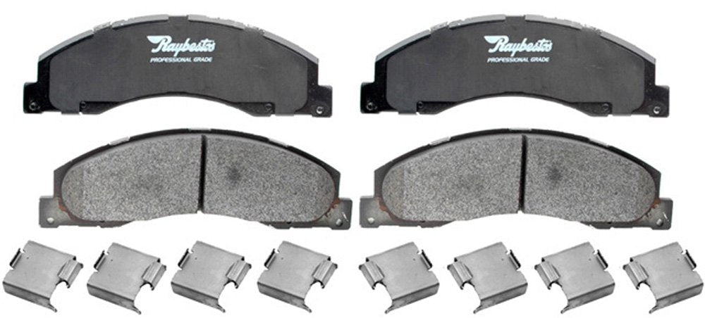Raybestos PGD1328M Professional Grade Semi-Metallic Disc Brake Pad Set