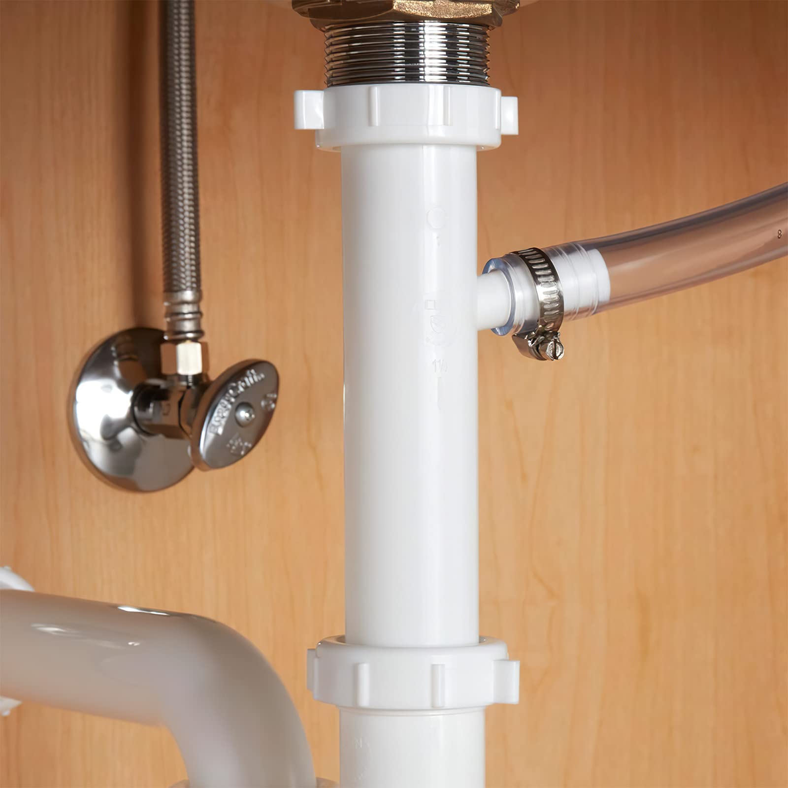 Ticonn 20Pcs Hose Clamp Set - 5/8''-1'' 304 Stainless Steel Worm Gear Hose Clamps For Pipe, Intercooler, Plumbing, Tube And Fuel