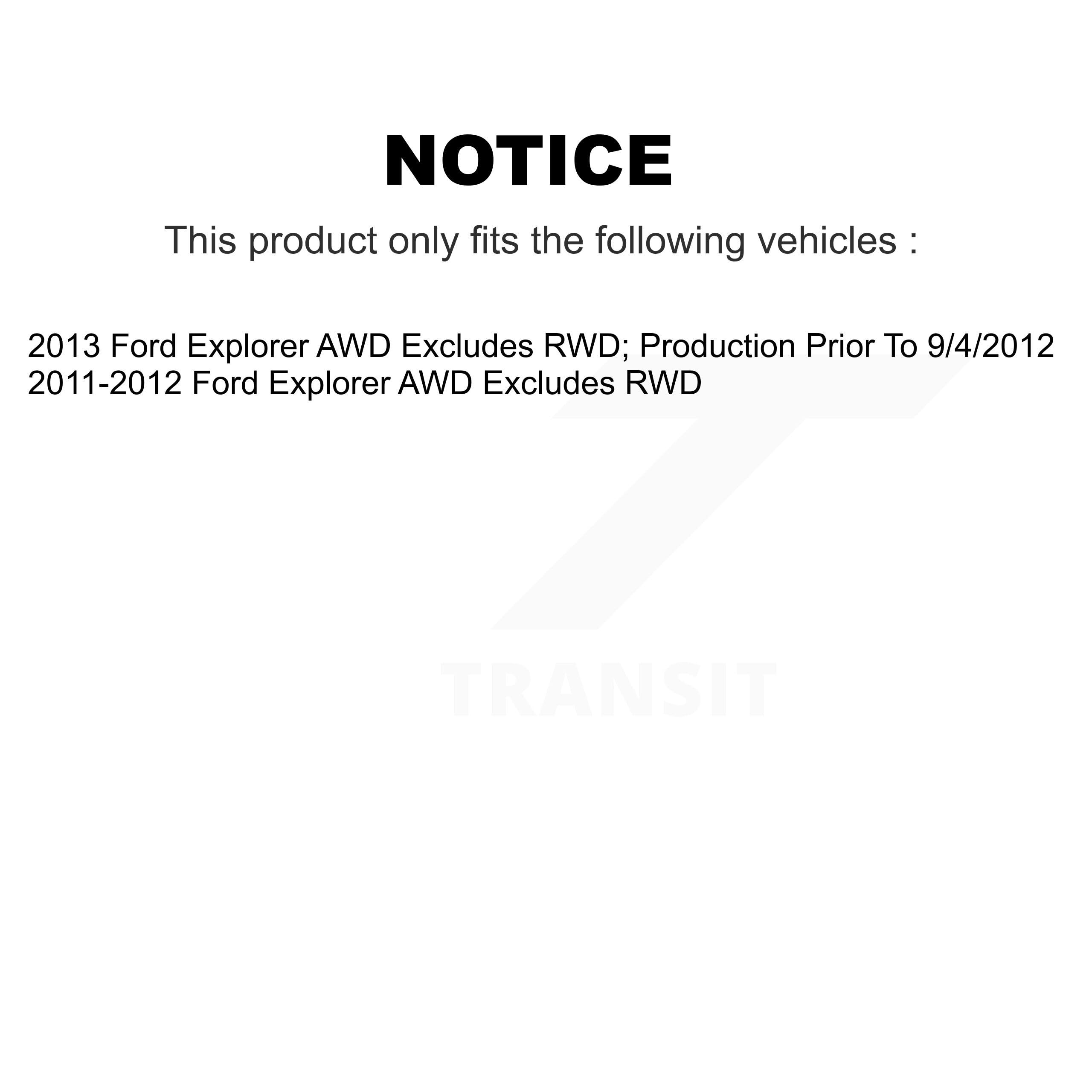 2011-2013 Ford Explorer - 13111