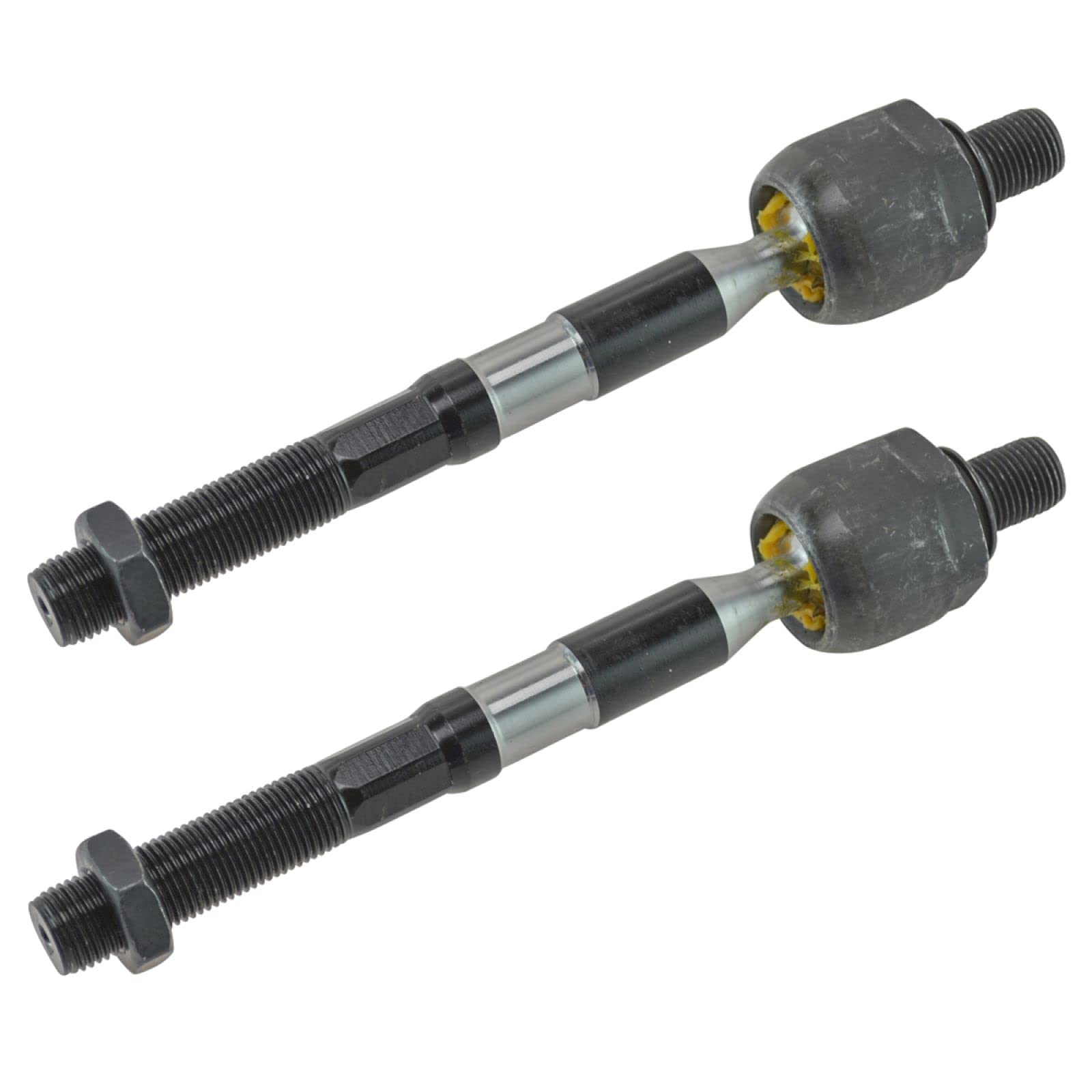 TRQ Front Inner Tie Rod Set Compatible with 2007-2012 Hyundai Santa Fe 2011-2013 Kia Sorento