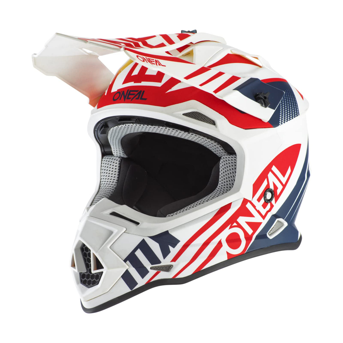 2 Series Helmet Spyde White/Blue/Red, Xs