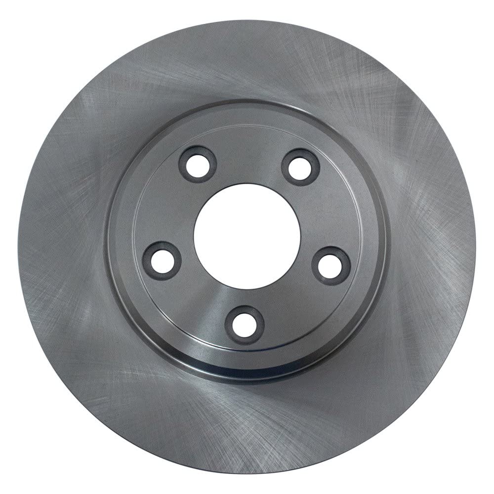 Trq Rear Brake Rotors Set Vented Compatible With 2002-2005 Ford Thunderbird 2000-2005 Jaguar S-Type 2004-2005 Xj8 2000-2006 Linc
