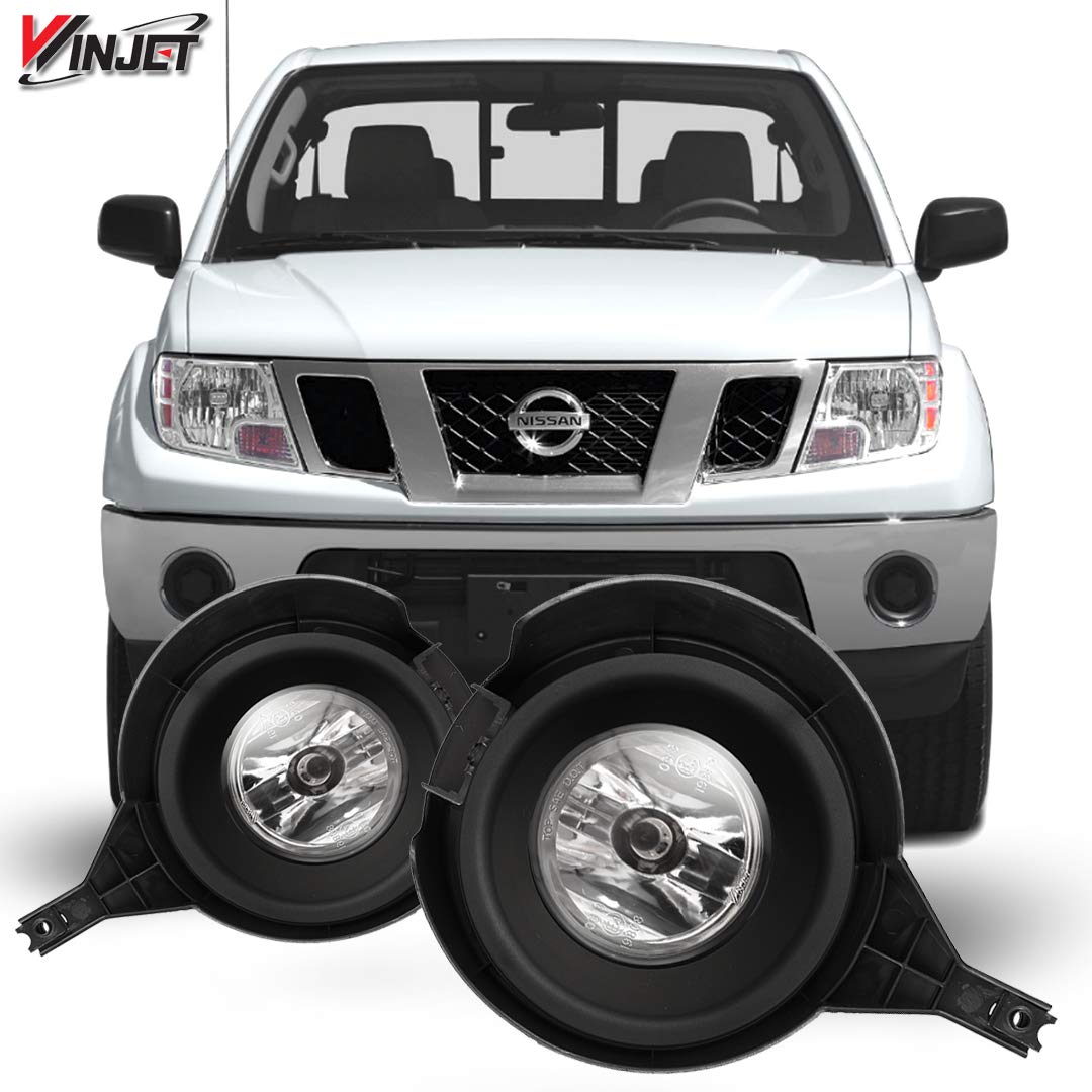 Winjet WJ30-0406-09 OEM Series for [2005-2016 Nissan Frontier] Driving Fog Lights + Switch + Wiring Kit