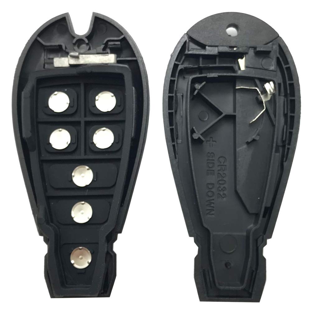 Horande Replacement Key Fob Case Cover fit for Chrysler Town and Country Dodge Grand Caravan Remote Control Key Fob Shell