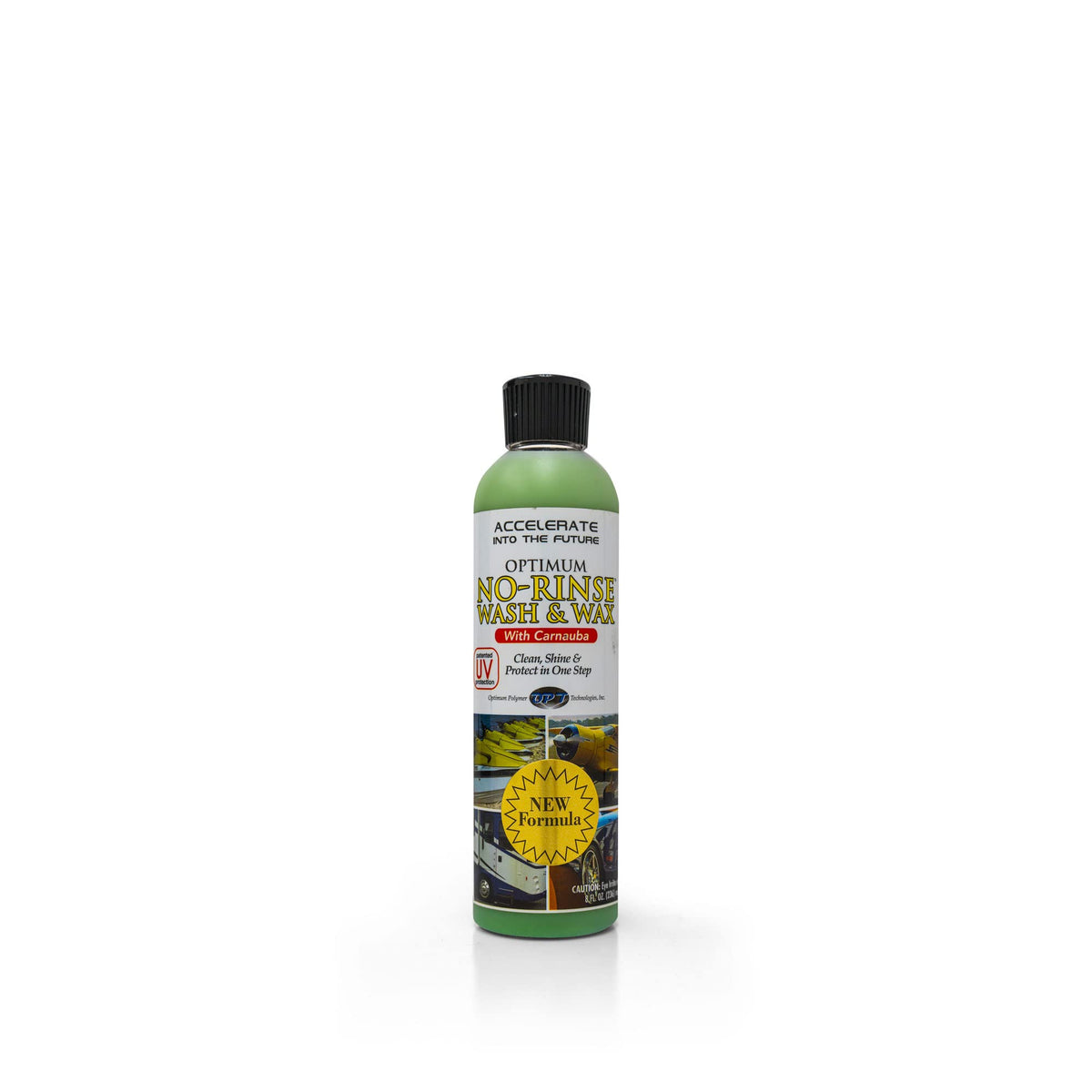 Optimum No Rinse Wash & Wax - 8 Oz. Bottle, Exterior Car Cleaner Wax, Optimum Rinseless Car Wash System, Pro Car Care Products,