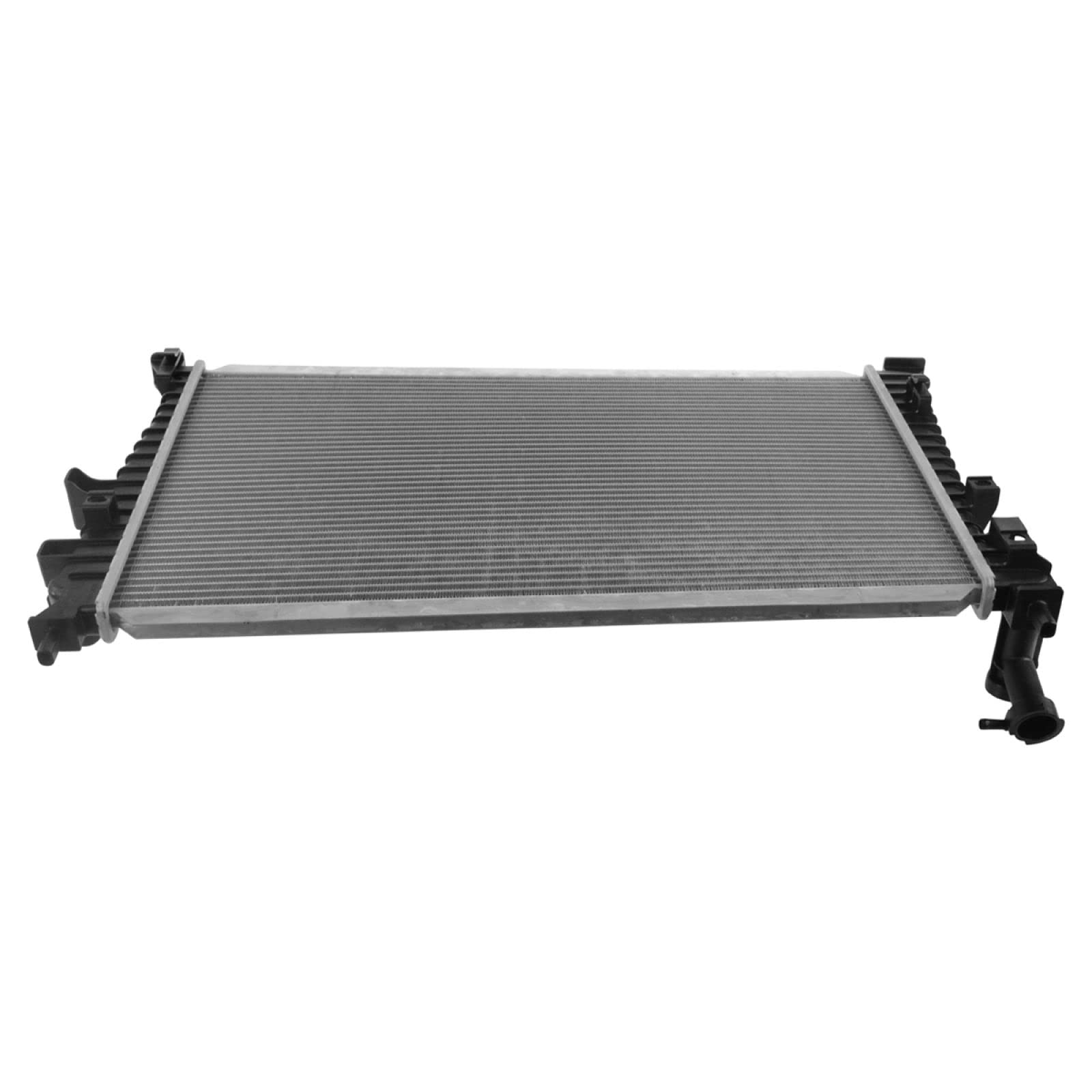 Trq Radiator Assembly Aluminum Core Compatible With 08-11 Ford Focus Cu13087 Fo3010286