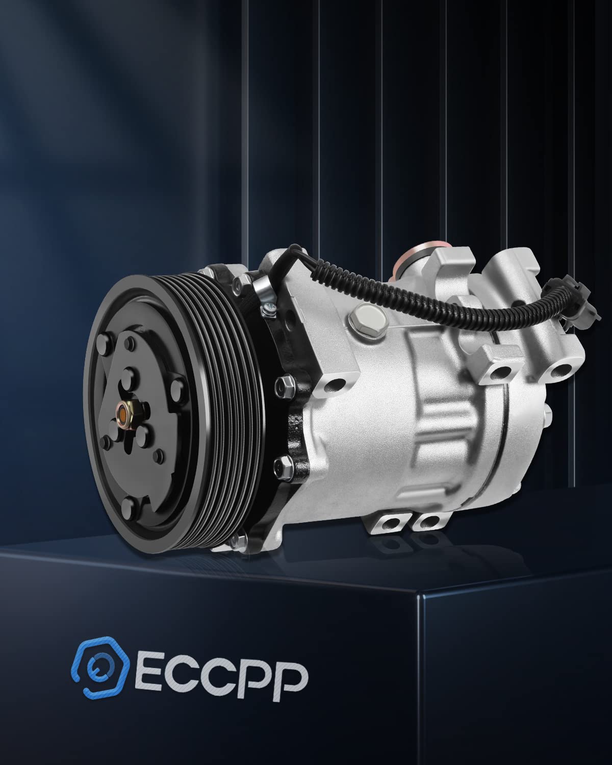 Eccpp Ac Compressor 1999-2001 For Dodge Dakota For Dodge For Ram 1500 2500 3500 3.9L 5.2L 5.9L 8.0L A/C Compressor With Clutch S