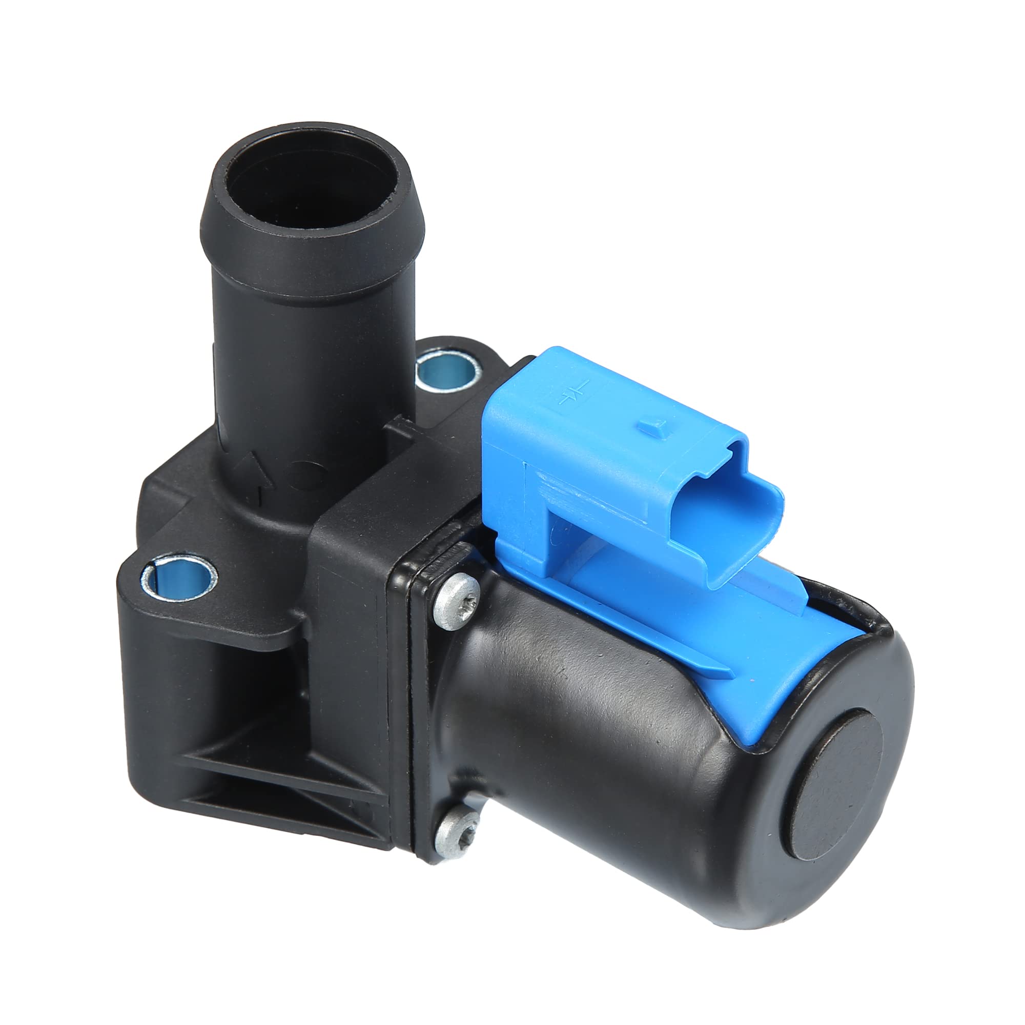 Hihaha No.Bm5Z-18495-C/Hvac Heater Control Valve For Ford Fusion Se 1.6T 13-14 For Ford Fiesta St 1.6T 14-19 / Heater Water Valve/Durable/Plastic / 1 Pc/Black