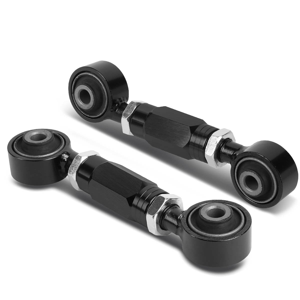 Aluminum Rear Lower Toe Adjustment Kit Red Control Arms Compatible With Civic Integra Crx Del Sol