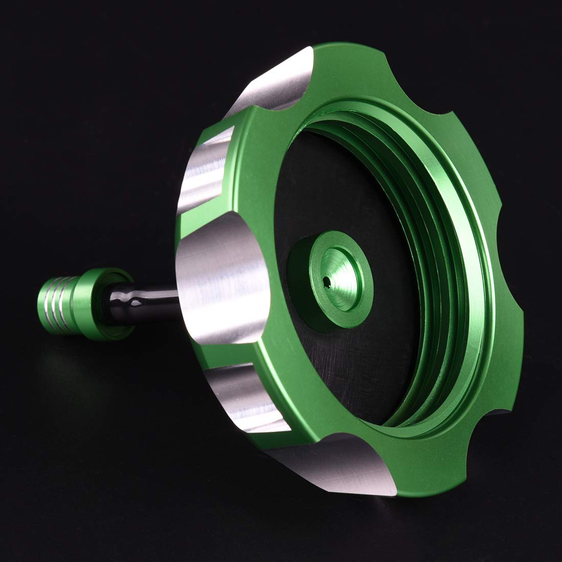 Billet Gas Fuel Tank Cap Cover With Vent Hose For Kawasaki Kx65 Kx85 Kx100 Kx125 1999-2013,Kdx 200 1990,For Crf150R 2007-2010 Green